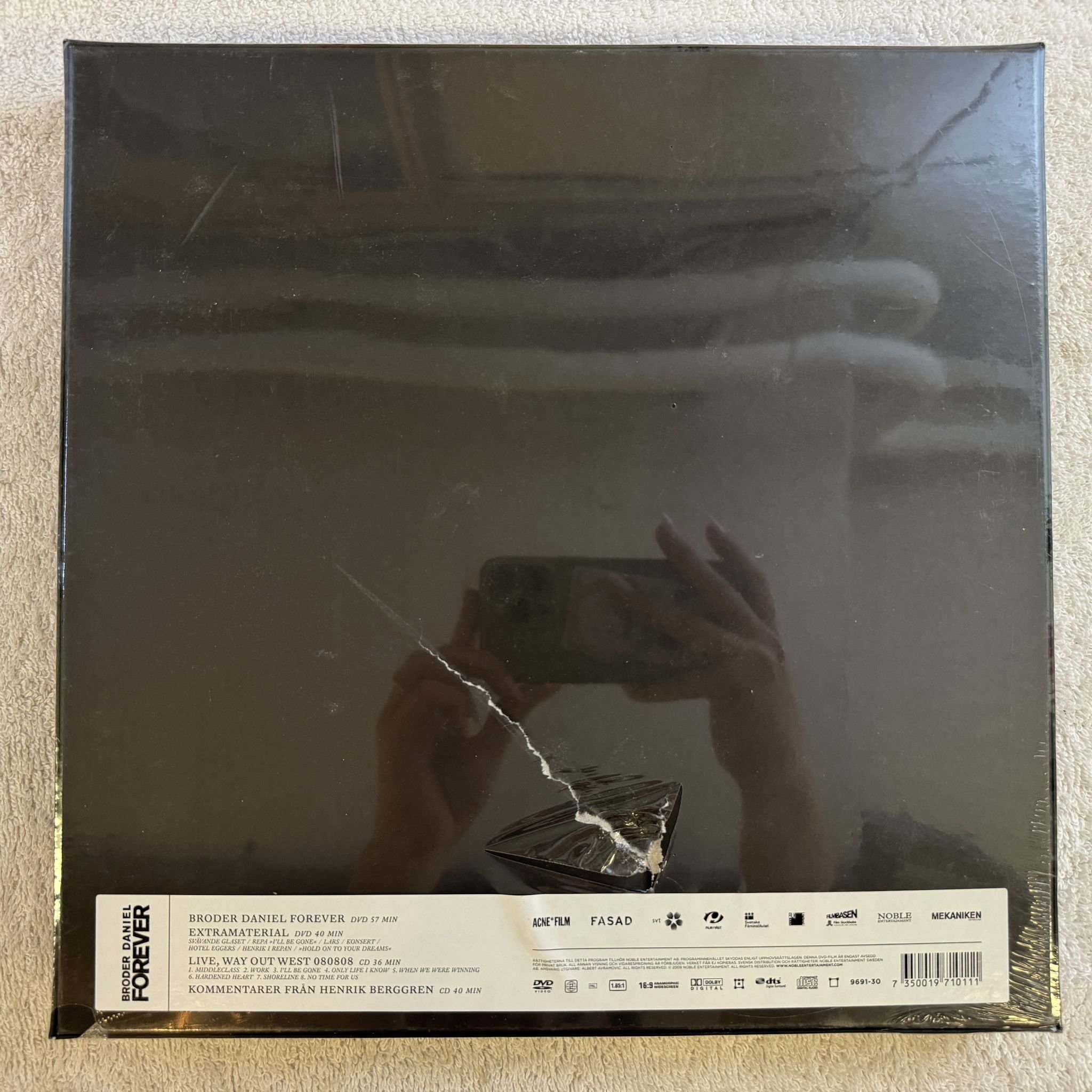 Omslagsbild för skivan Broder Daniel Forever 2xCD 2xDVD BOX 2011 Noble – 7350019710111 * SEALED *