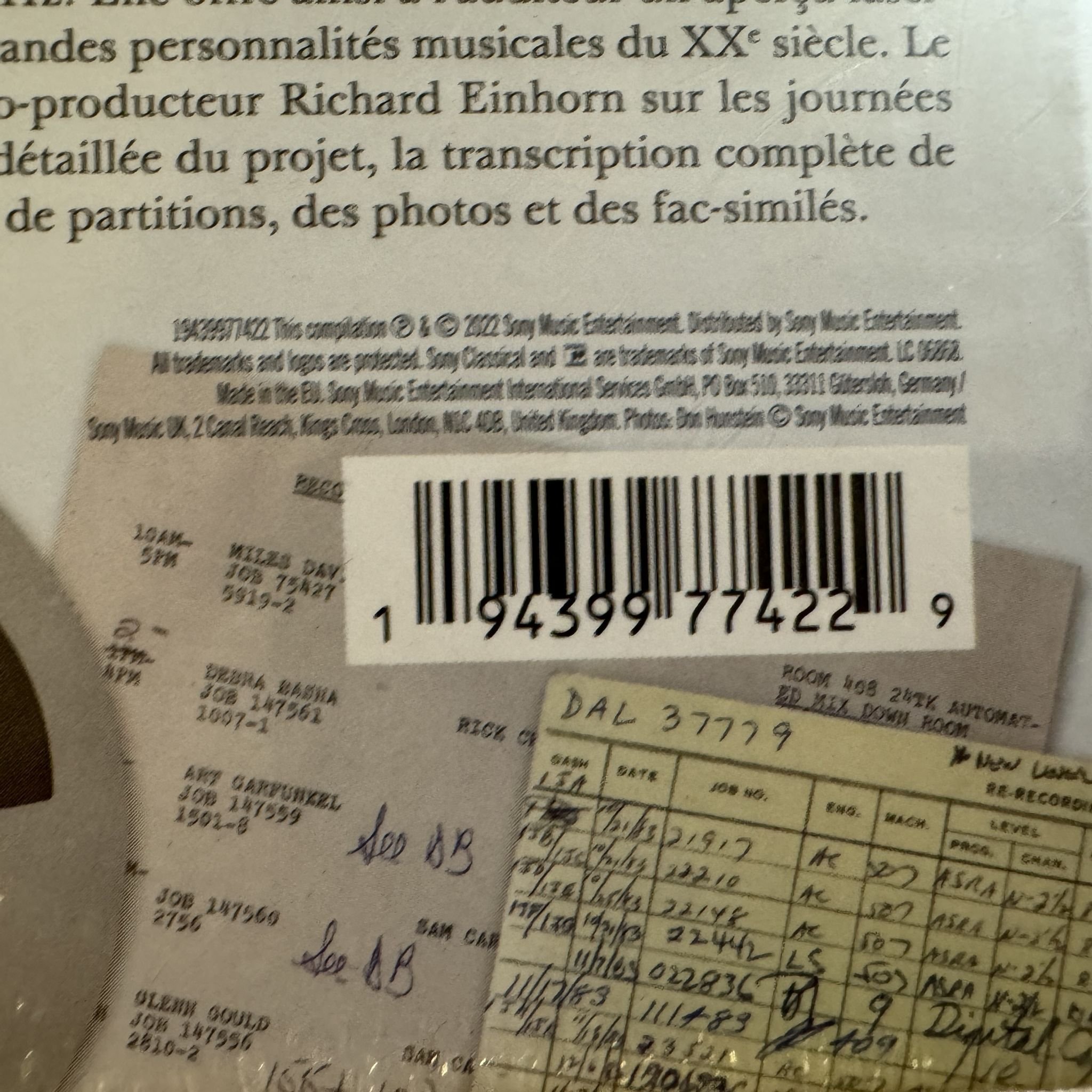 Omslagsbild för skivan Glenn Gould The Goldberg Variations 11xCD BOX 2022 SONY 19439977422 * SEALED *