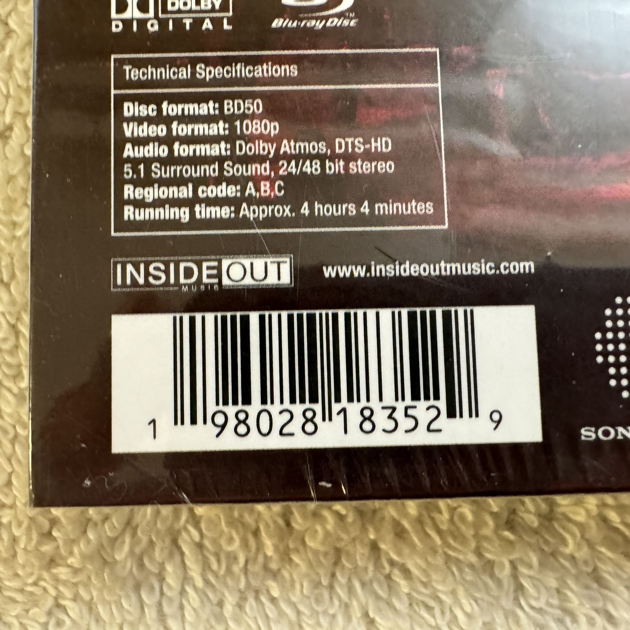 Omslagsbild för skivan The Jethro Tull Christmas Album 4xCD Blu-Ray BOX Sony 19802818352 * SEALED *