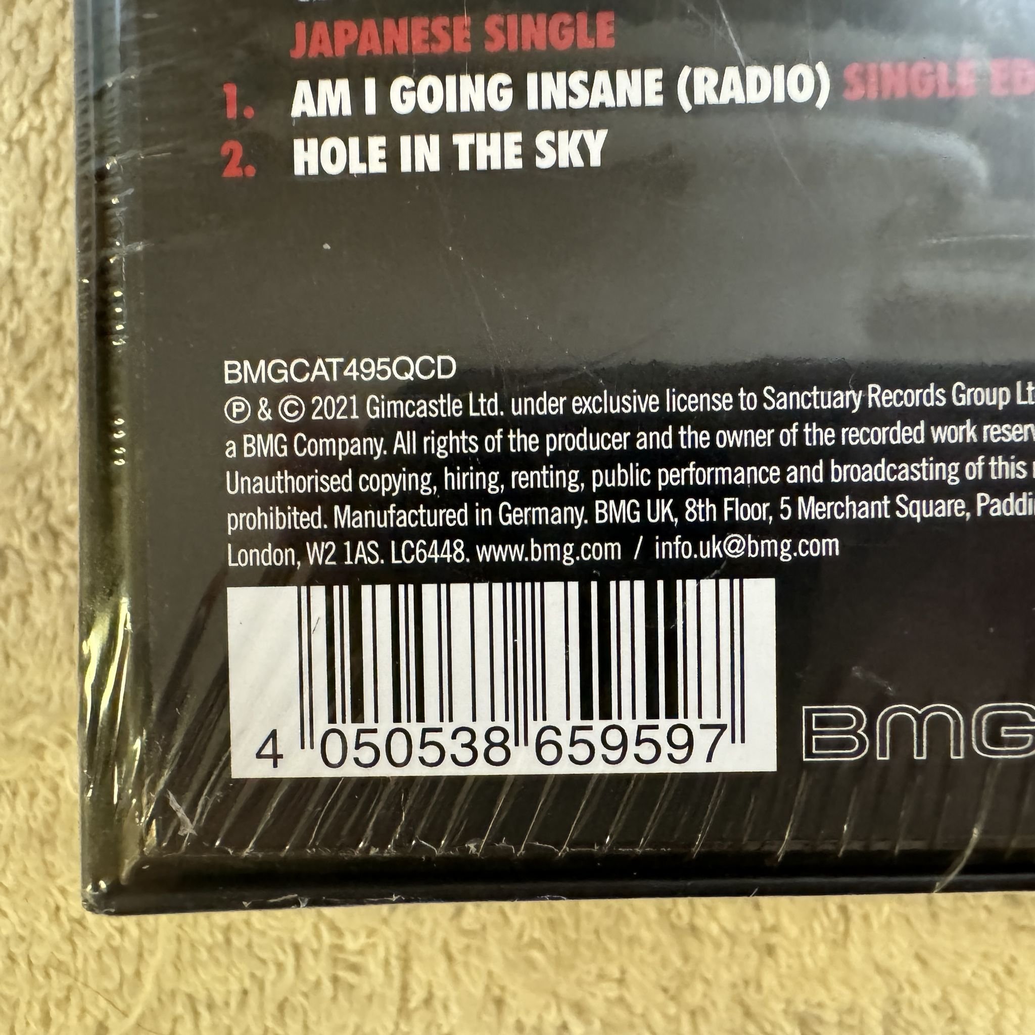 Omslagsbild för skivan Black Sabbath – Sabotage Super Deluxe 3xCD + CD-single BOX 2021 *SEALED *