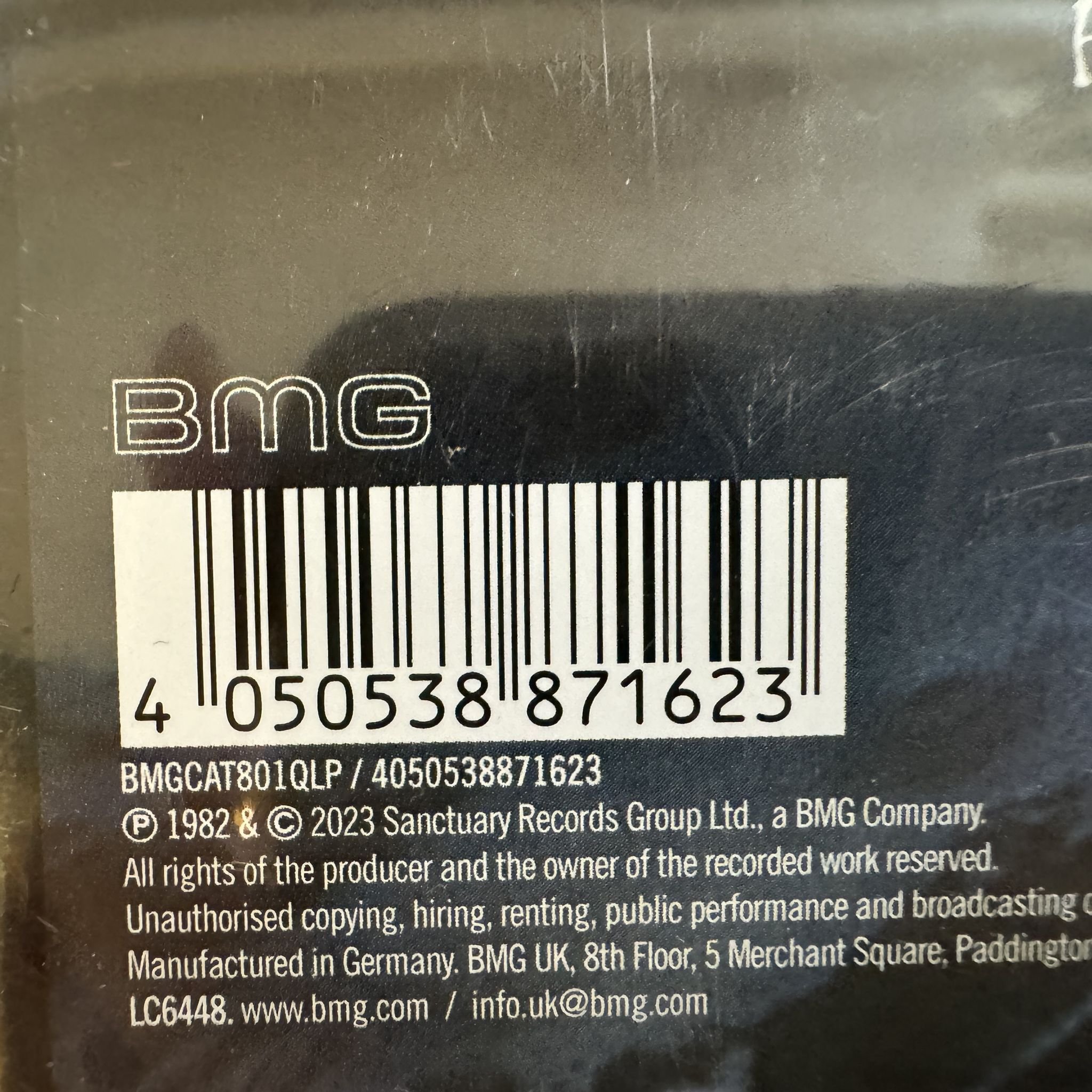 Omslagsbild för skivan BLACK SABBATH Live Evil Super Deluxe 4XLP box 2023 BMG – 603497839834 * SEALED *