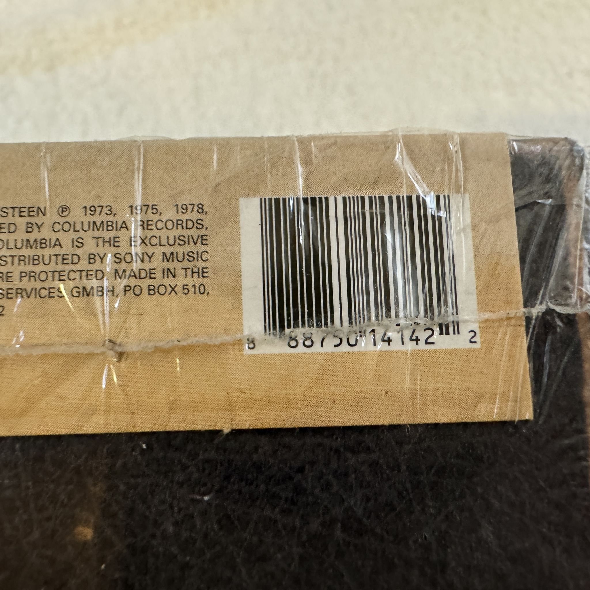 Omslagsbild för skivan Bruce Springsteen The Album Collection Vol 1 8xCD box 2014 Sony * SEALED *