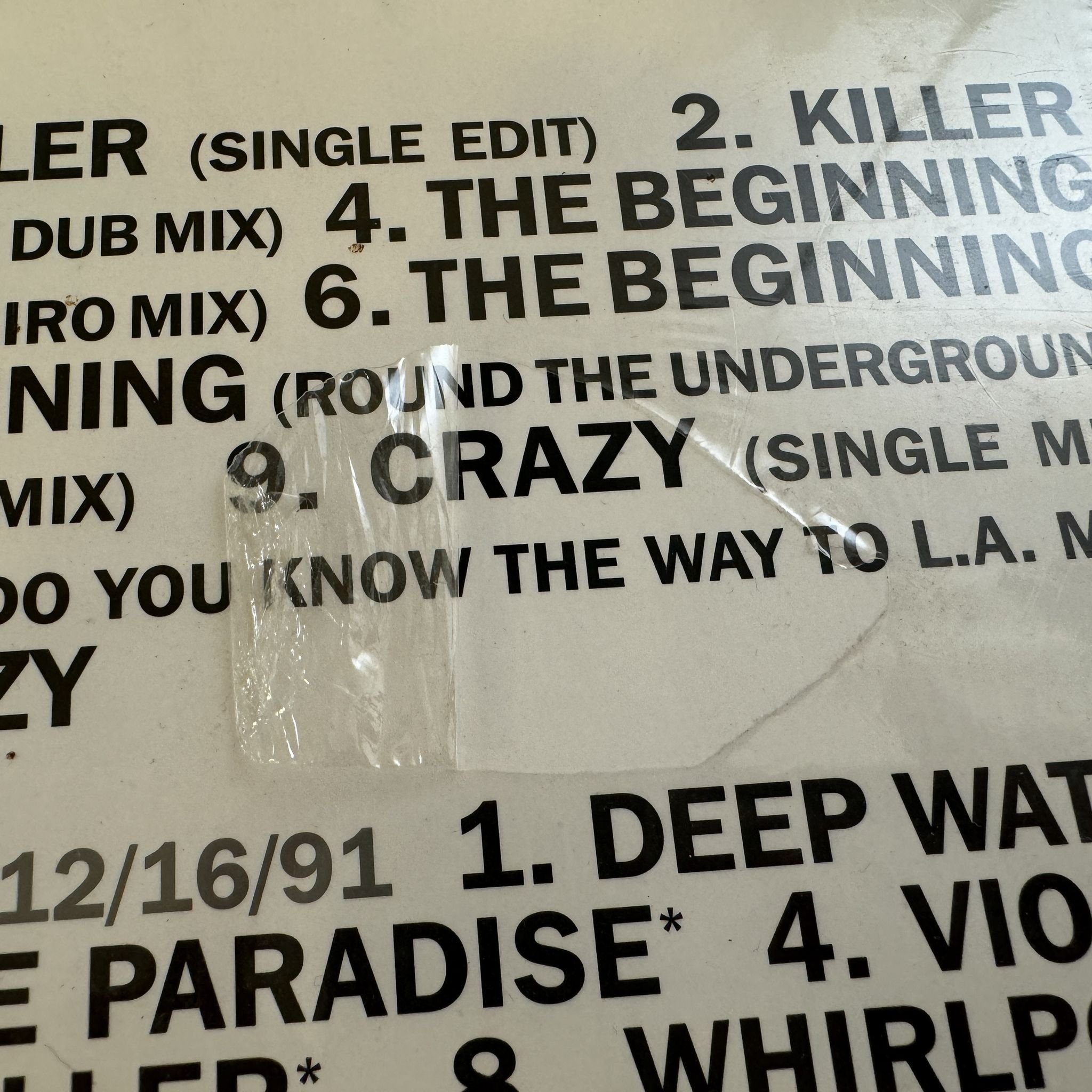 Omslagsbild för skivan SEAL s/t 4xCD 2xLP box 2022 Warner Records – 603497843947 * SEALED *