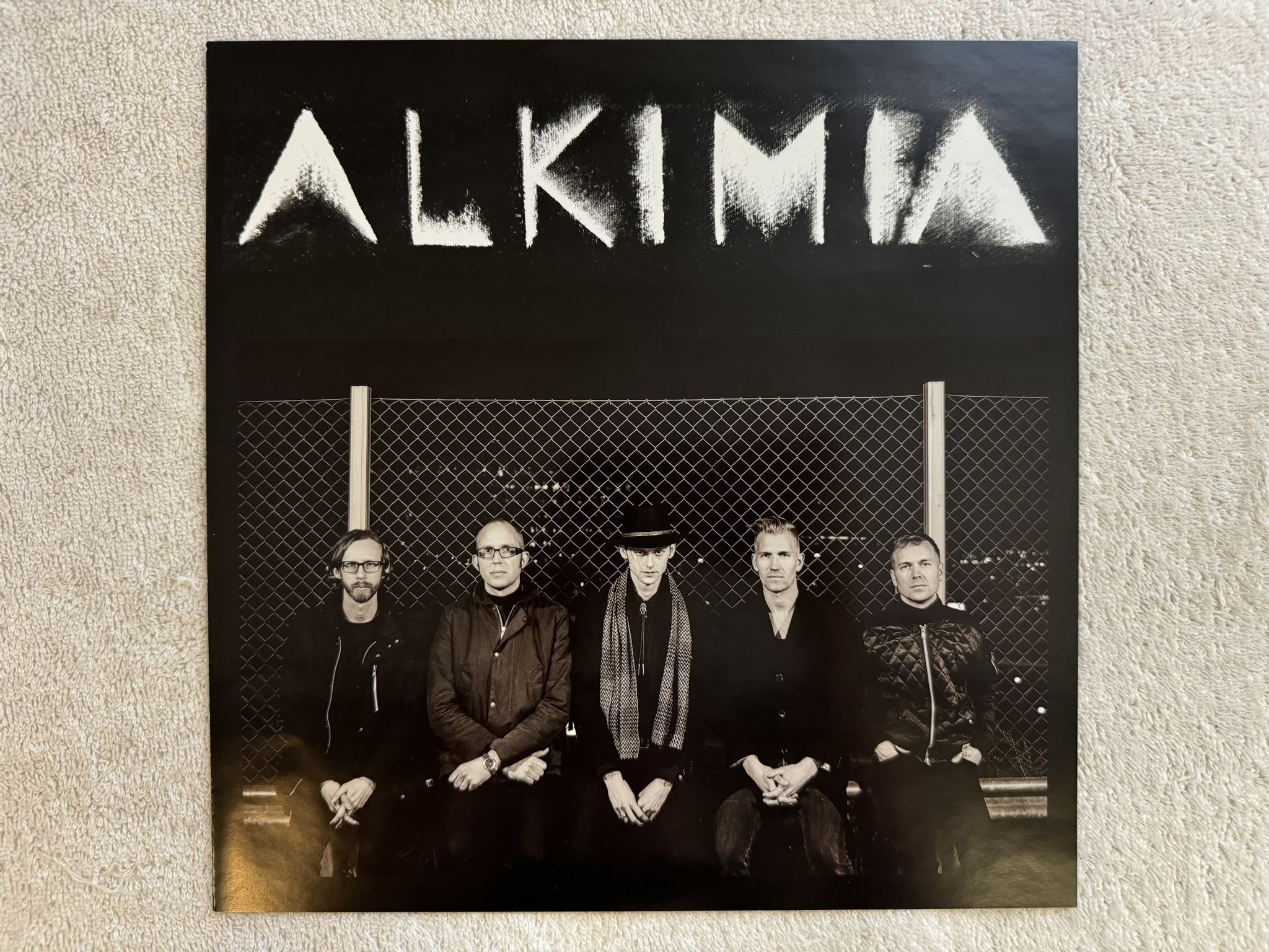 Omslagsbild för skivan AGENT SIDE GRINDER Alkimia LP 2015 Swe PROGRESS PROLP007 ** RARE **