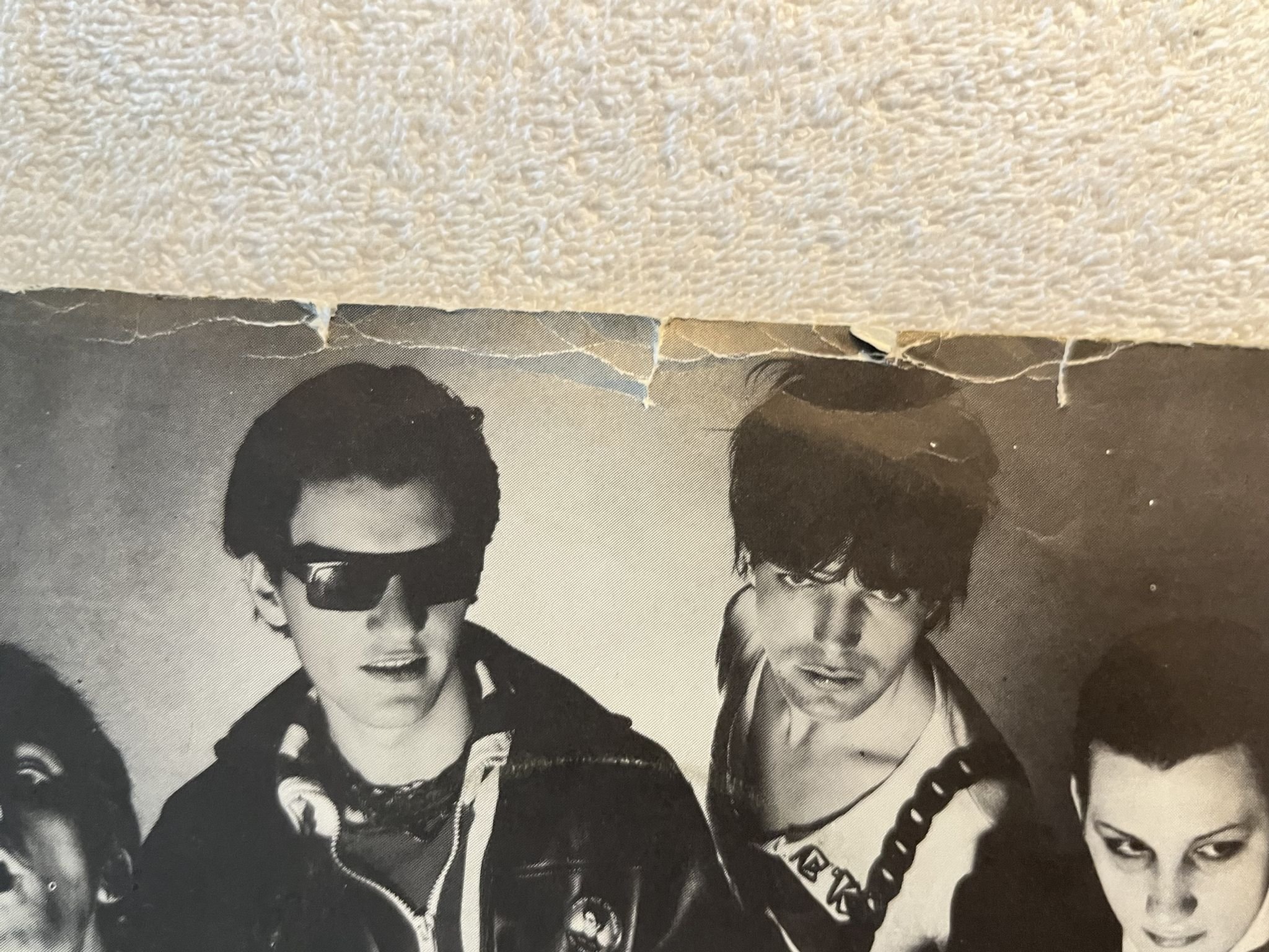 Omslagsbild för skivan THE DAMNED new rose 7" UK -76 2nd STIFF BUY 6 ** MEGA RARE PUNK 45 **