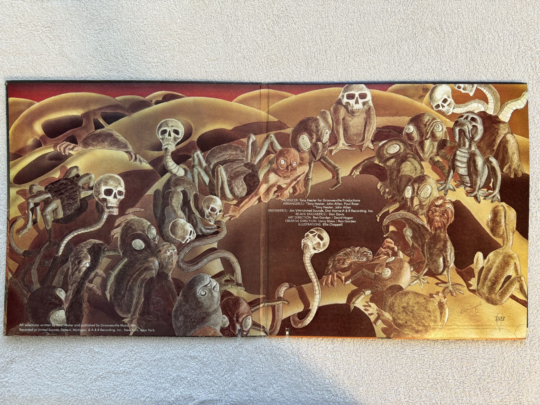 Omslagsbild för skivan THE DRAMATICS a dramatic experience LP -73 US VOLT ** The Devil is Dope **