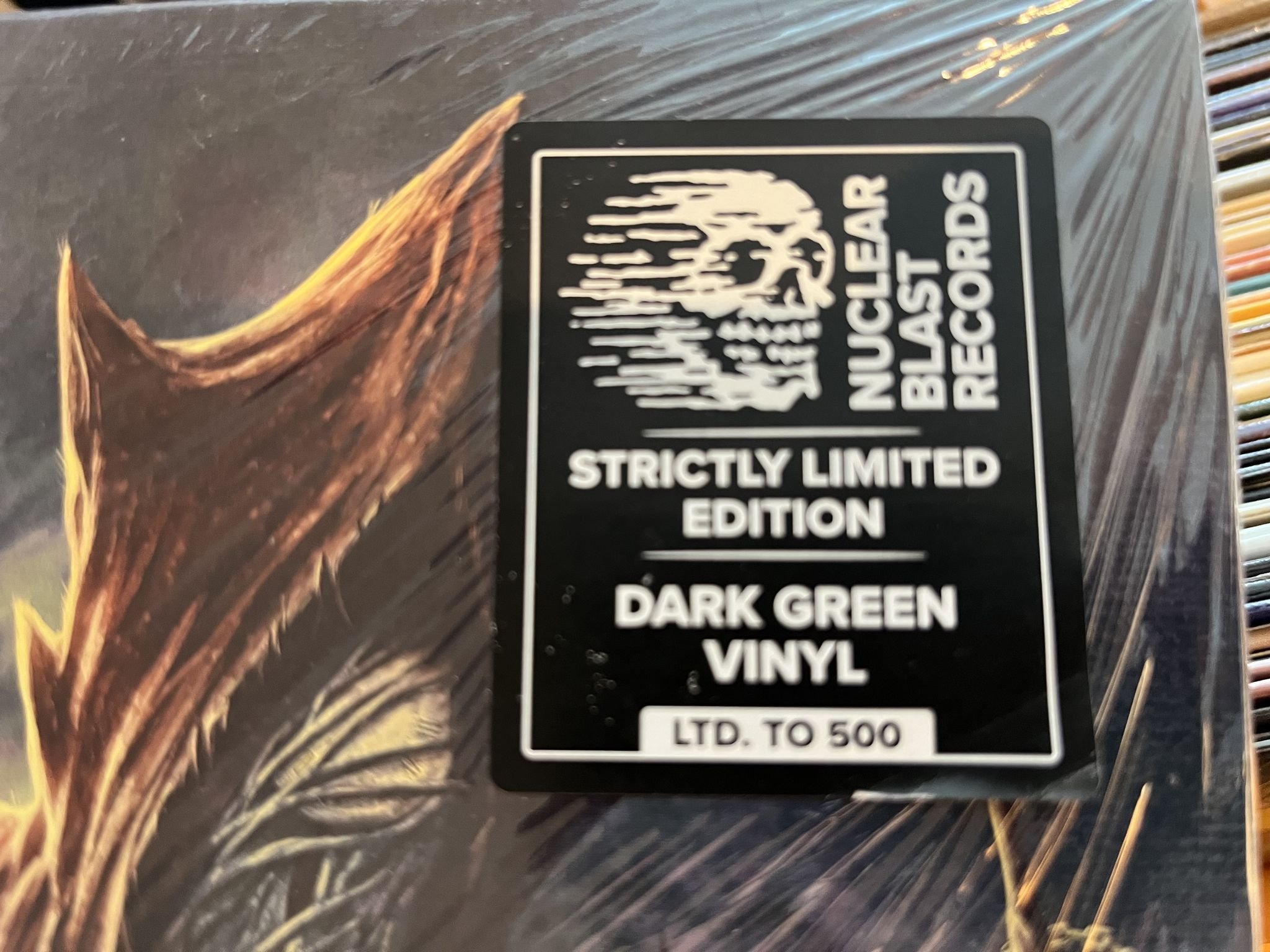 Omslagsbild för skivan IN FLAMES Foregone 2xLP 2023 Swe NUCLEAR BLAST NBR 65141 *** STILL SEALED ***