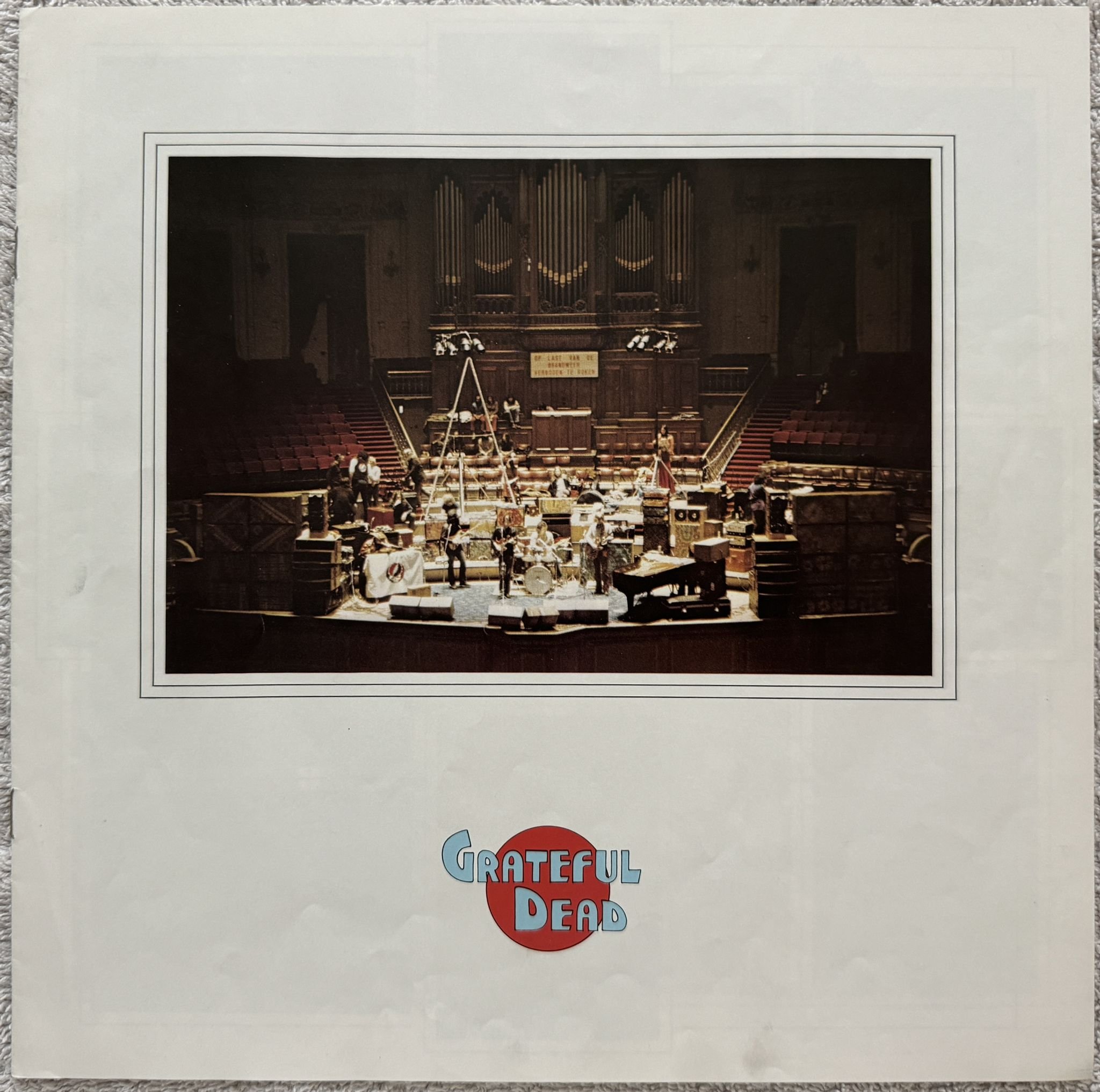 Omslagsbild för skivan GRATEFUL DEAD Europe '72 3xLP -72 US WARNER BROS 3WX 2668