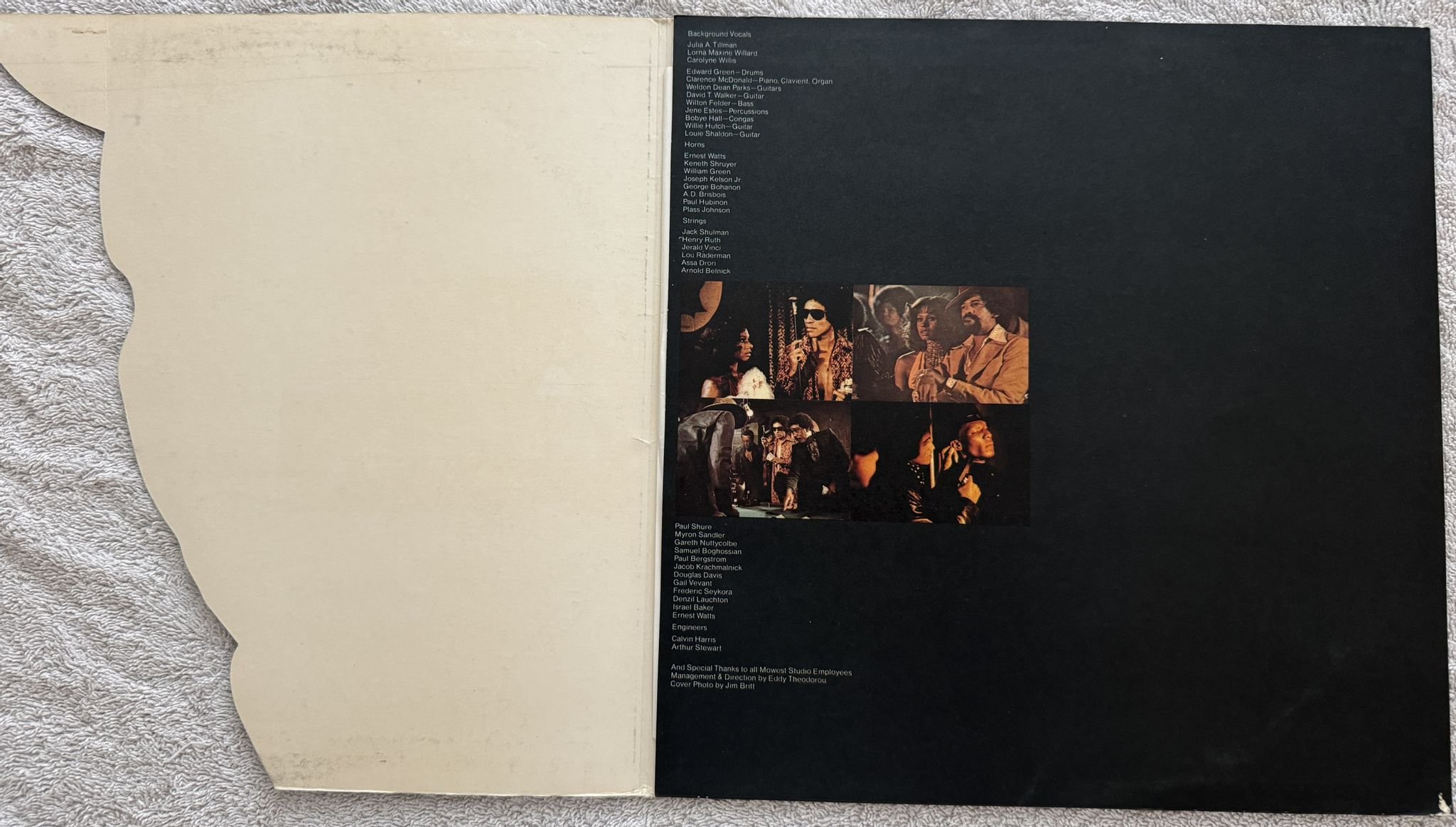 Omslagsbild för skivan WILLIE HUTCH the mack LP -73 UK TAMLA MOTOWN STMA 8009