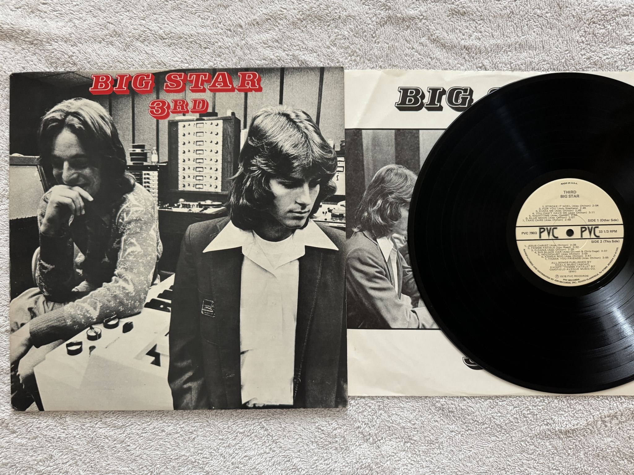 Omslagsbild för skivan BIG STAR 3rd LP -78 US PVC 7903 *** MEGA RARE ***