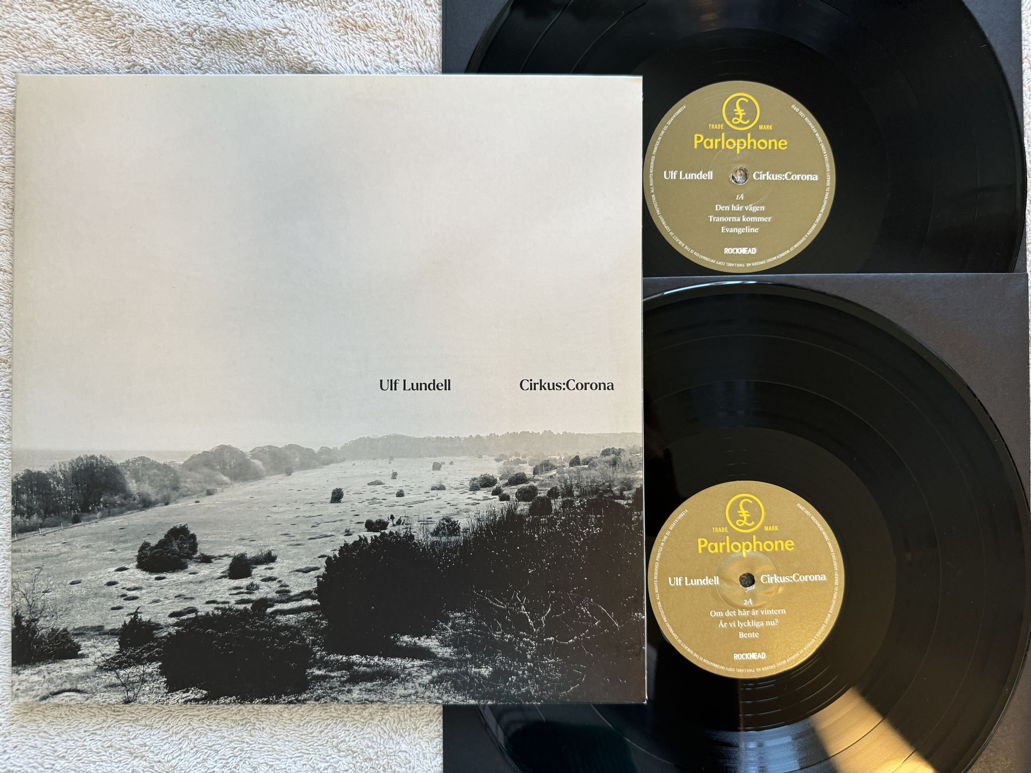Omslagsbild för skivan ULF LUNDELL Cirkus:Corona 2xLP 2021 PARLOPHONE 5054197098314