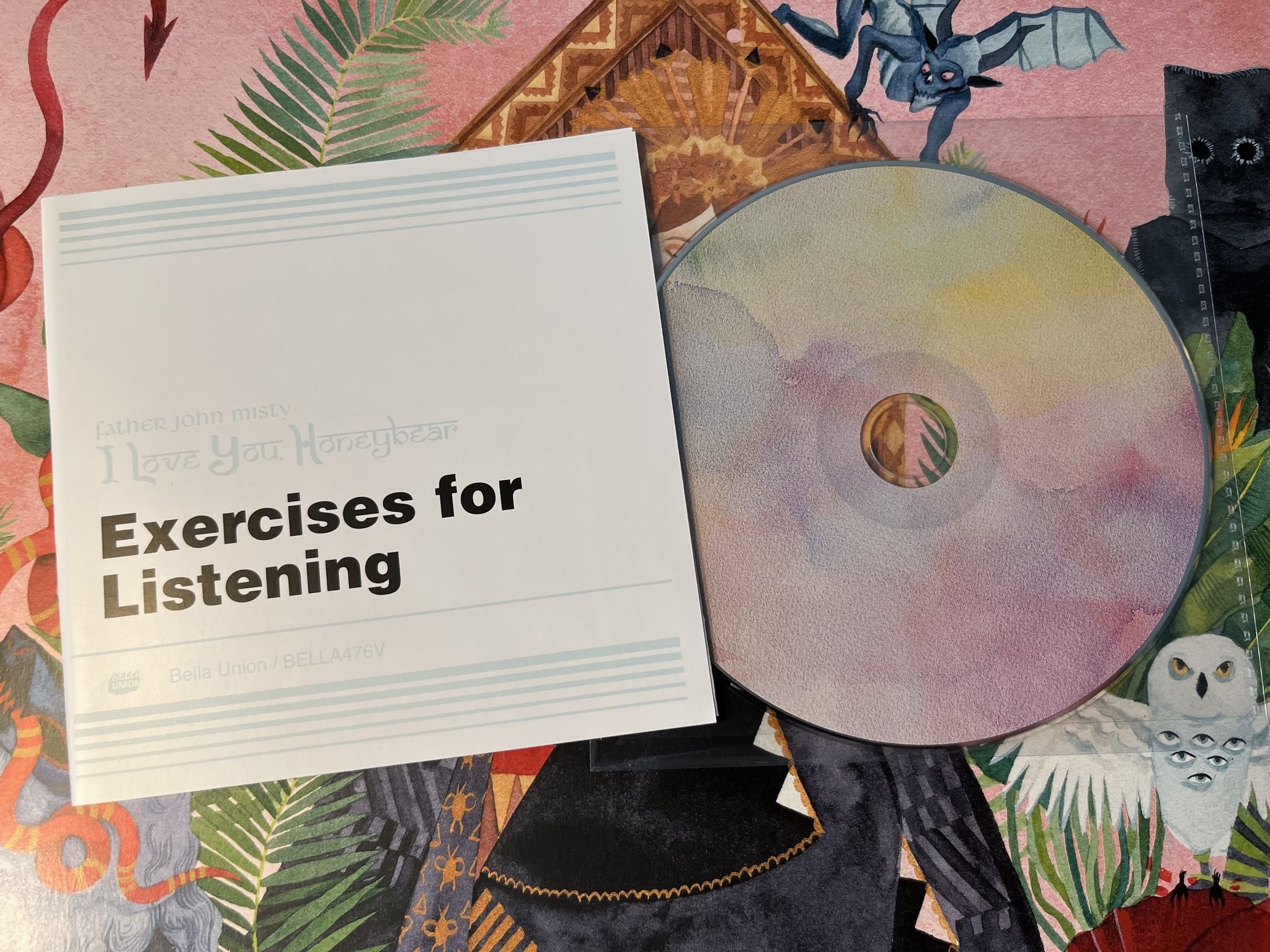 Omslagsbild för skivan FATHER JOHN MISTY I Love You, Honeybear 2x12" + CD BELLA UNION BELLA476V