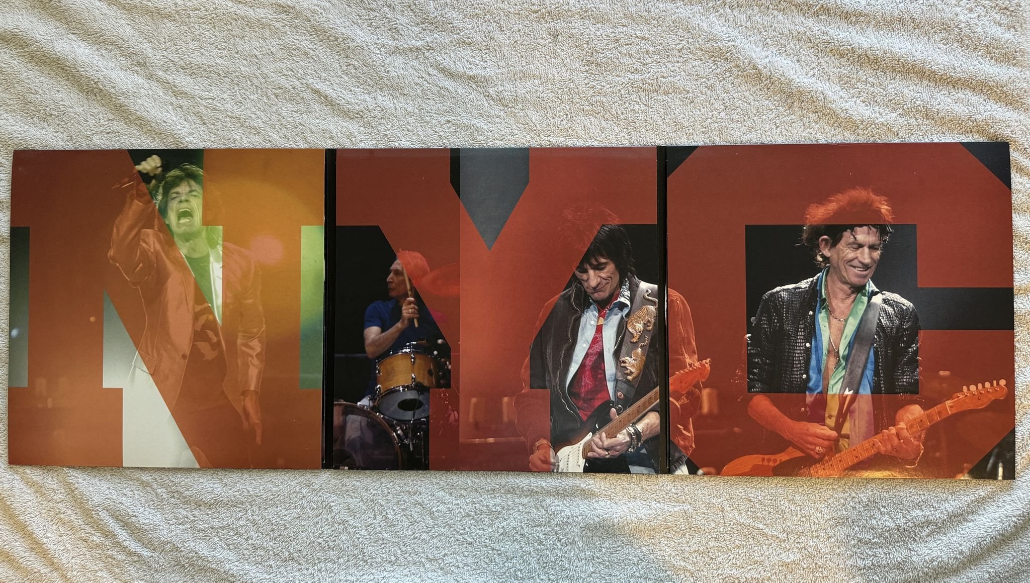 Omslagsbild för skivan ROLLING STONES Licked Live In NYC 3xLP 2022 UNIVERSAL 00602445175505