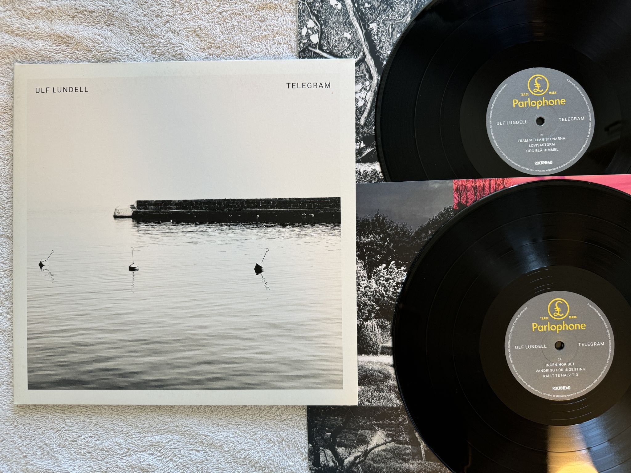 Omslagsbild för skivan ULF LUNDELL Telegram 2xLP 2020 PARLOPHONE 5054197084492