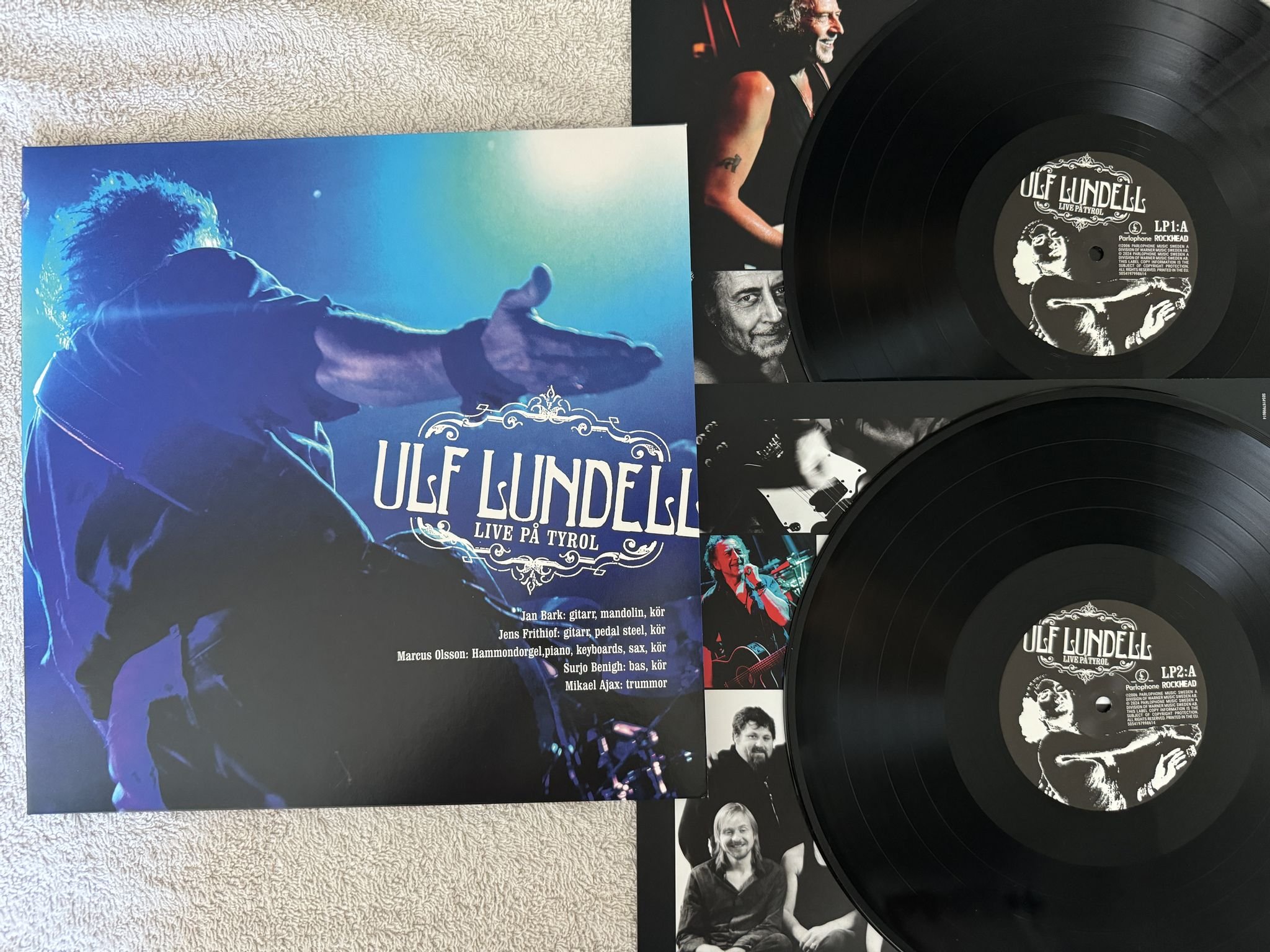 Omslagsbild för skivan ULF LUNDELL Live På Tyrol 2xLP 2024 PARLOPHONE 5054197998614