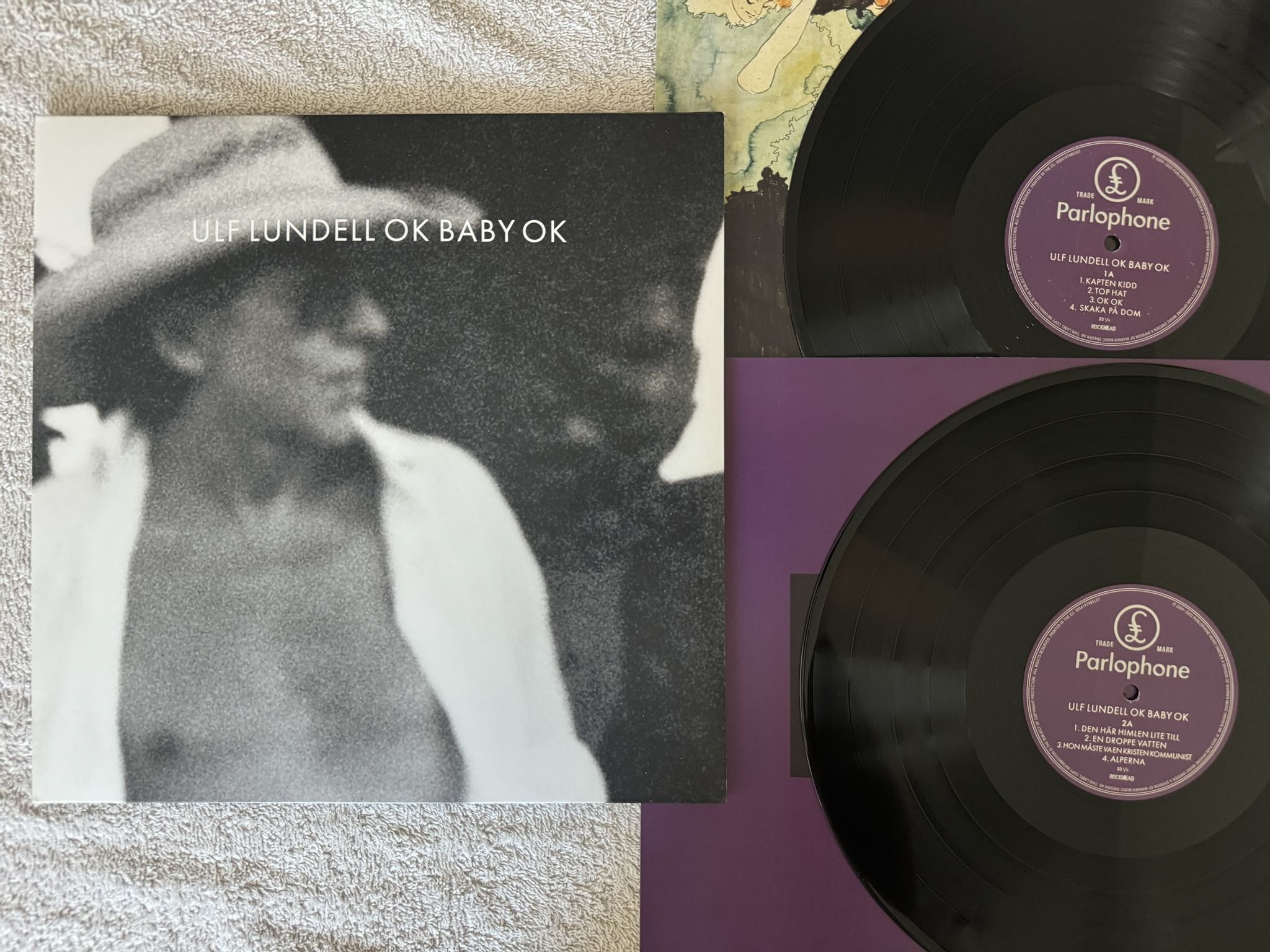 Omslagsbild för skivan ULF LUNDELL Ok Baby Ok 2xLP 2023 PARLOPHONE 5054197485107