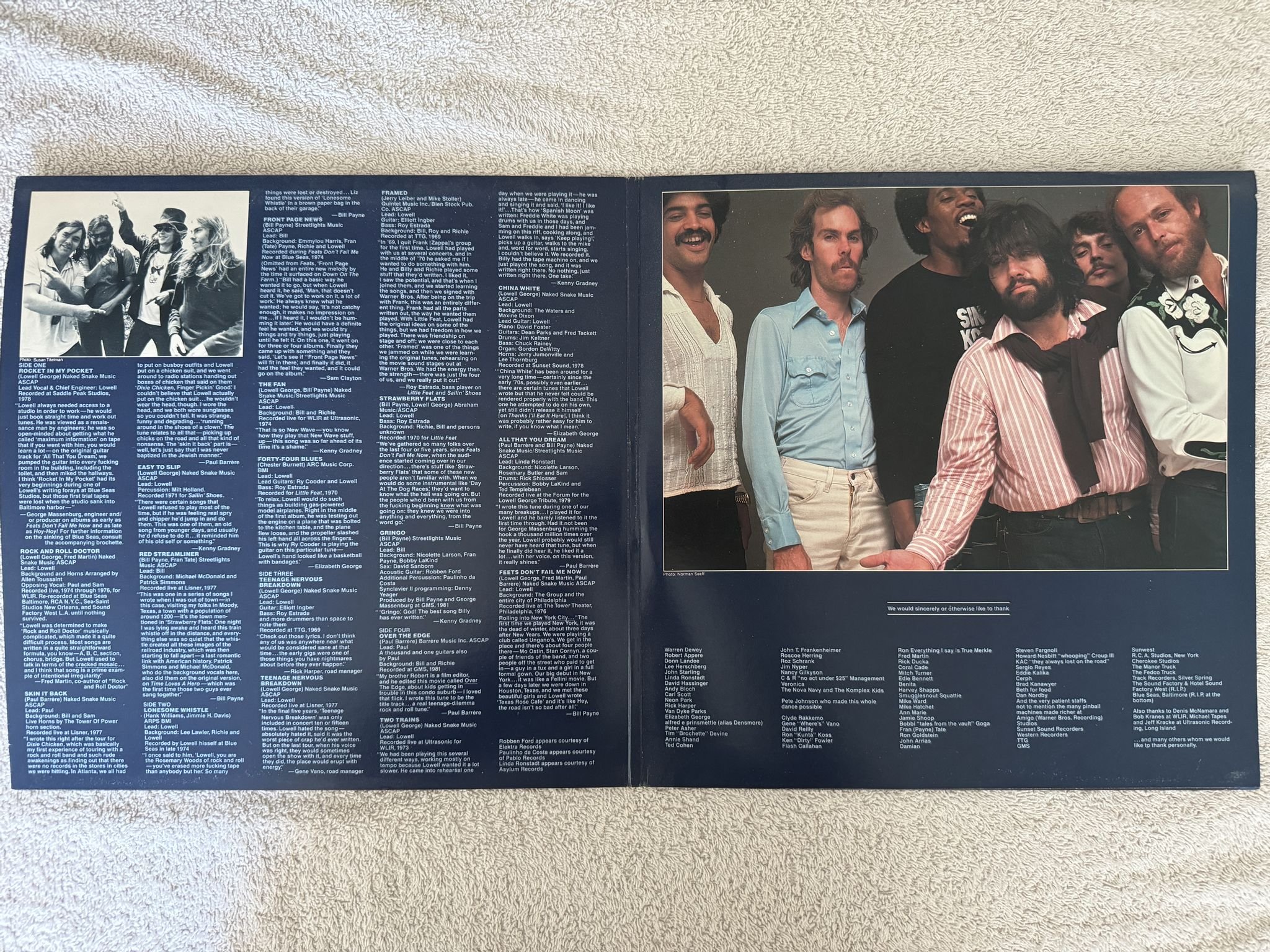 Omslagsbild för skivan LITTLE FEAT hoy-hoy! 2xLP -81 US WARNER 2BSK 3538