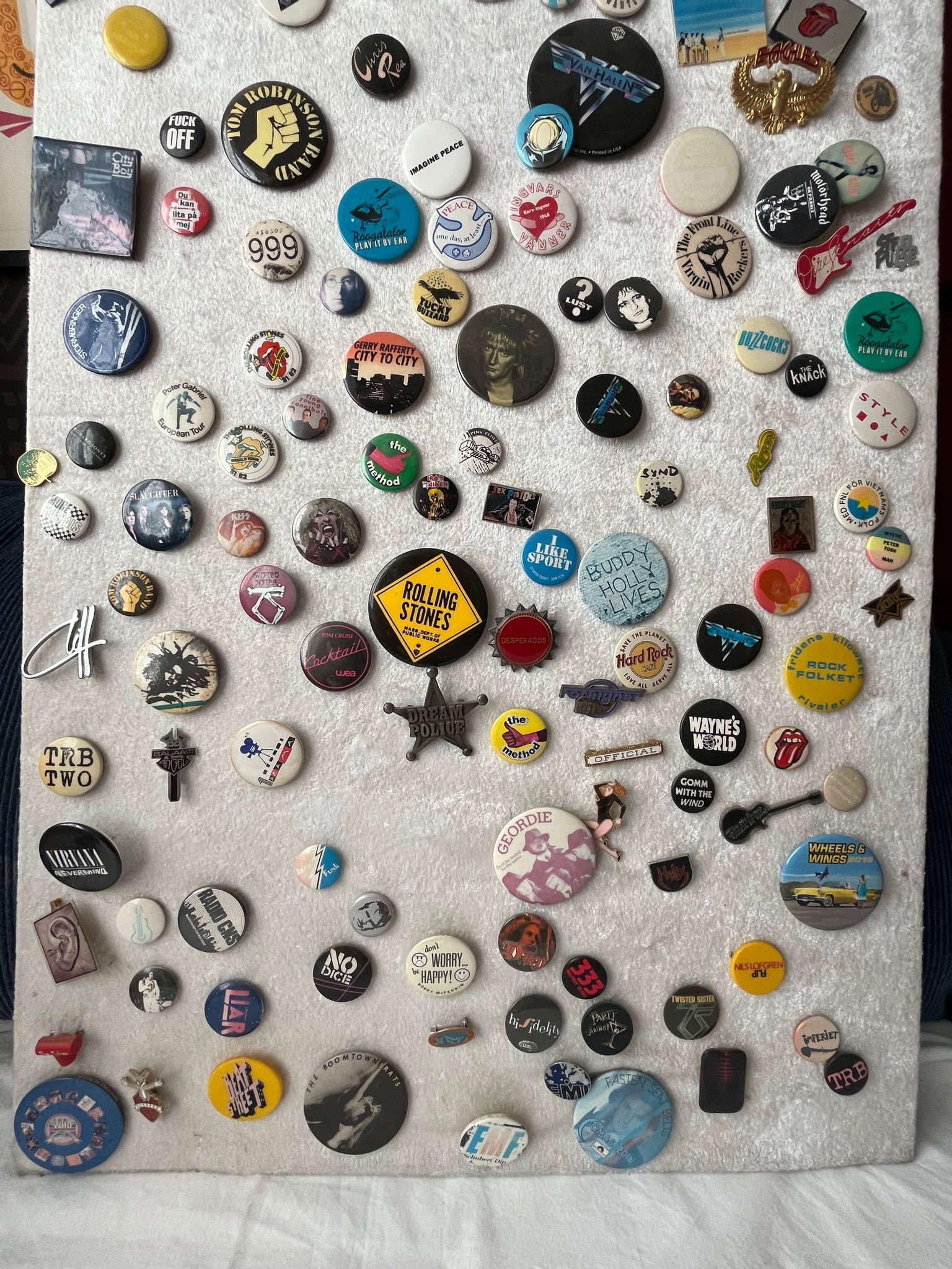 Omslagsbild för skivan Alla pins precis som dom var på Hot Records