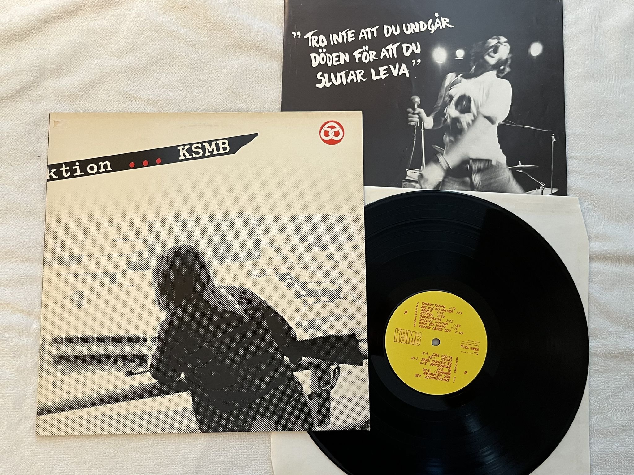 Omslagsbild för skivan KSMB aktion LP -80 Swe MNW MNW 101P
