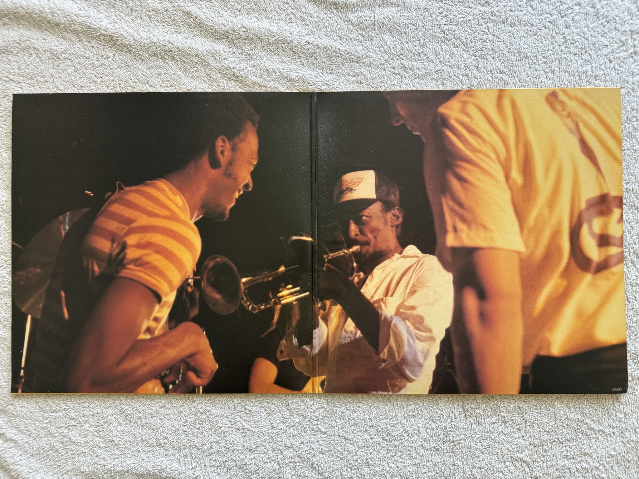 Omslagsbild för skivan MILES DAVIS We Want Miles 2xLP -82 US COLUMBIA C2 38005