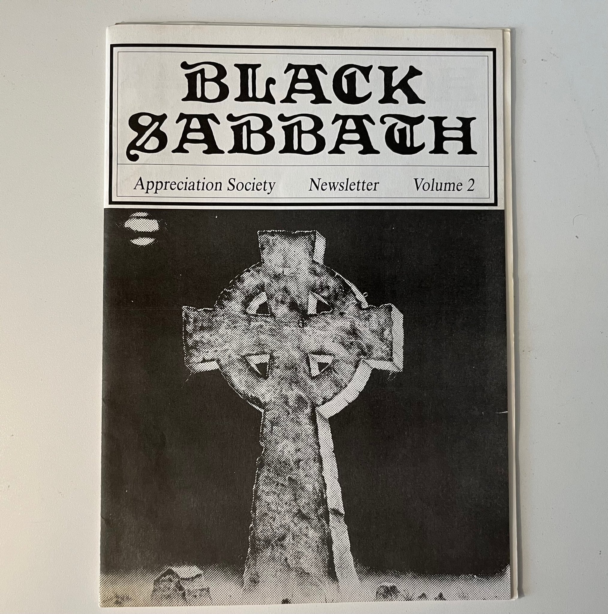 Omslagsbild för skivan Black Sabbath Appreciation Society Newsletter volume 1 - 5 ** Ozzy Osbourne **