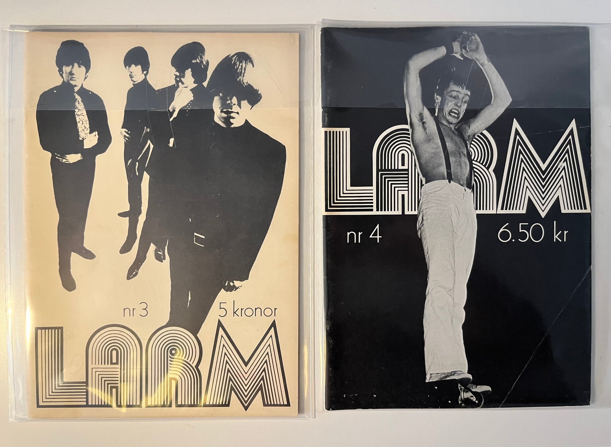 Omslagsbild för skivan LARM volym 1 - 11 *** Kultförklarad / pop magazine ***