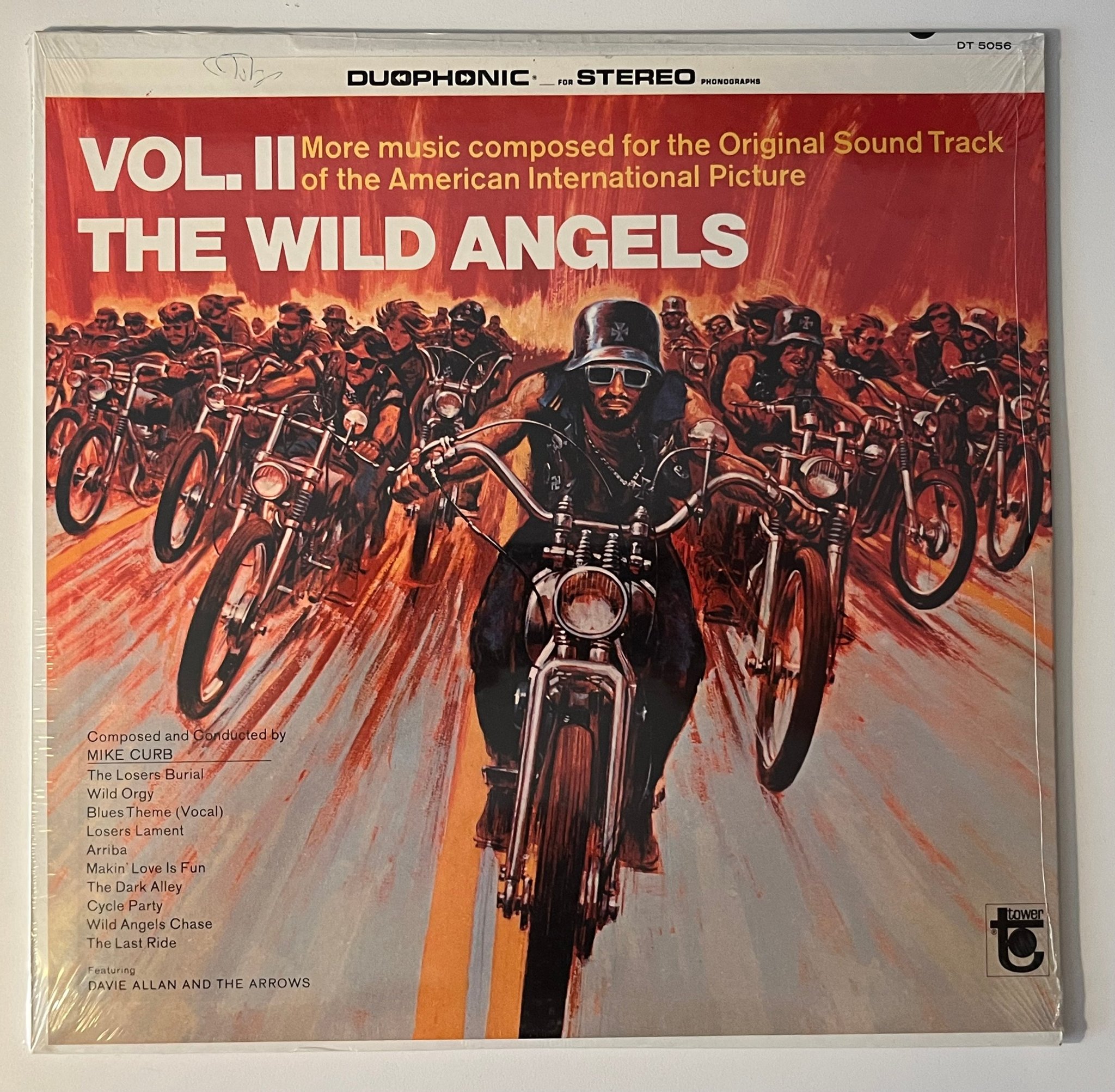 Omslagsbild för skivan Åtta motorcykelrelaterade LP’s ** Från Hot Records vägg **