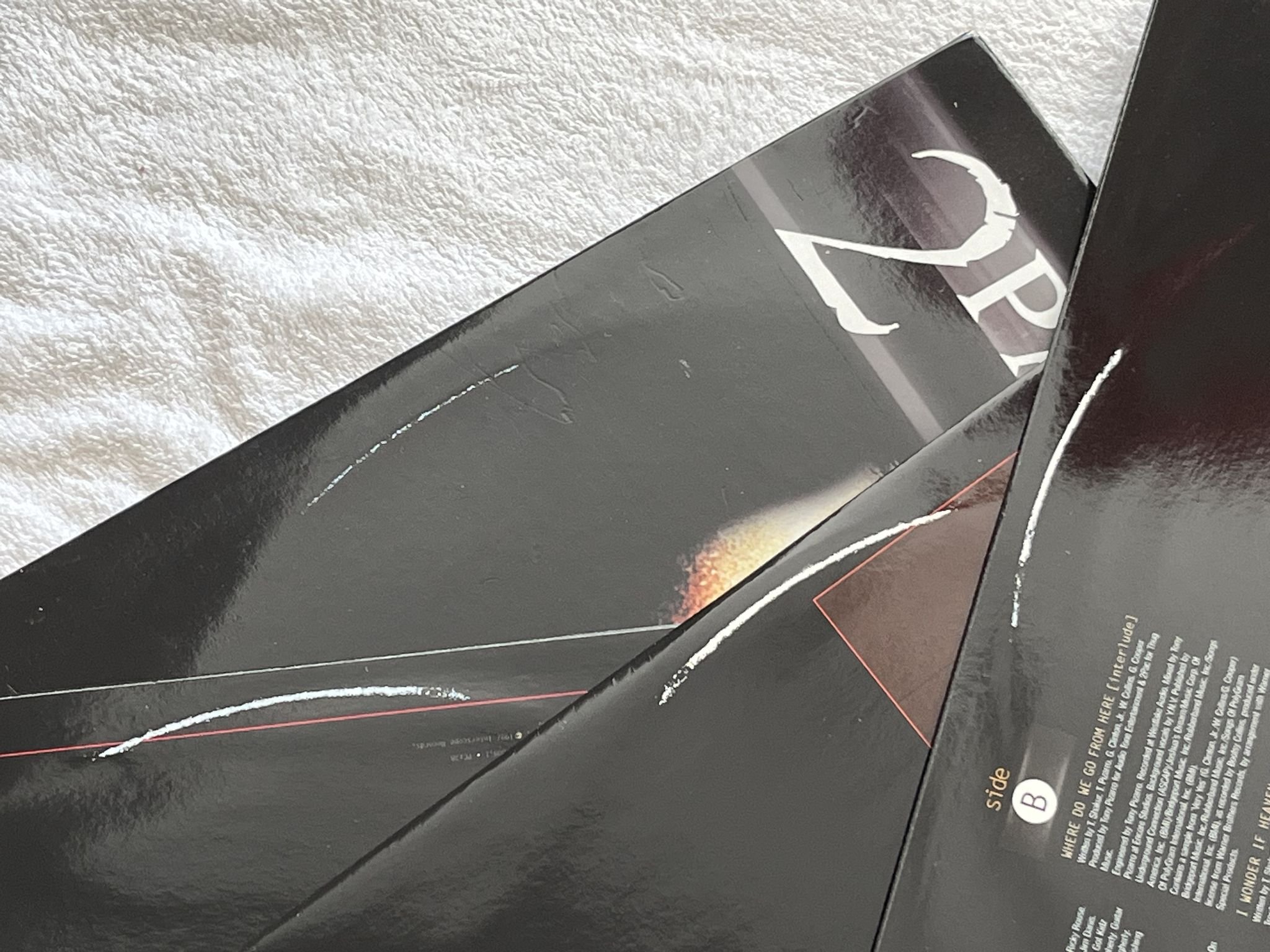 Omslagsbild för skivan 2PAC- R U Still Down? 3xLP eu JIVE HIP 195