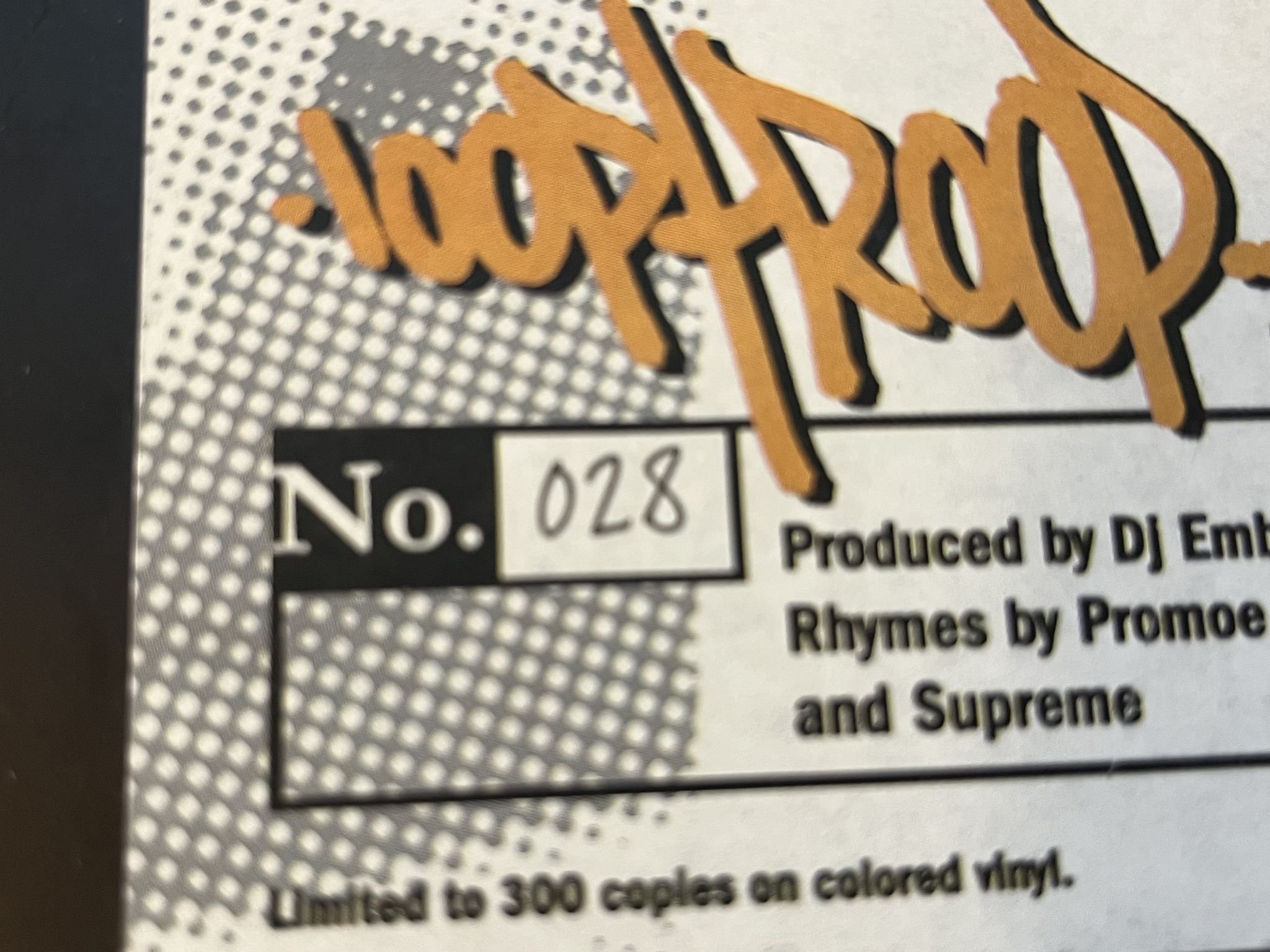 Omslagsbild för skivan LOOPTROOP From The Waxcabinet 12" -98 Swe FTW01 *** RED VINYL ***