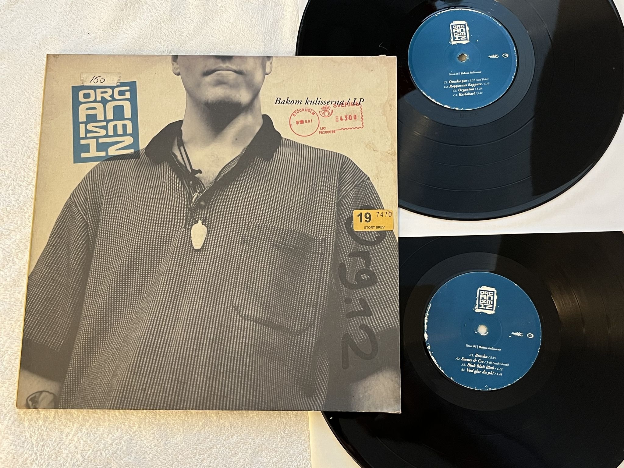 Omslagsbild för skivan ORGANISM 12 bakom kulisserna 2xLP 2001 STREETZONE STREET06