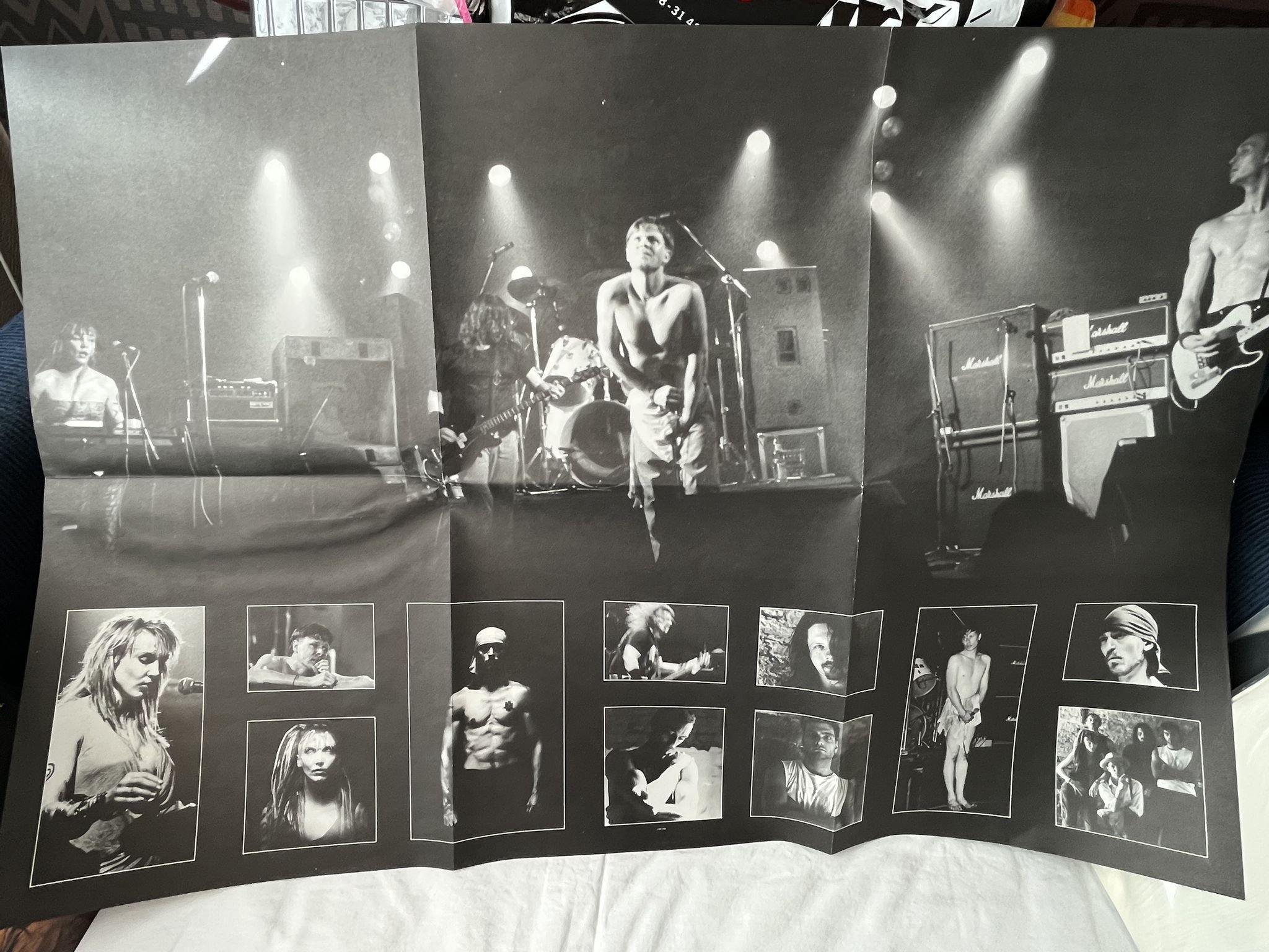 Omslagsbild för skivan SWANS Feel Good Now 2xLP -88 UK LOVE ONE *** POSTER ***