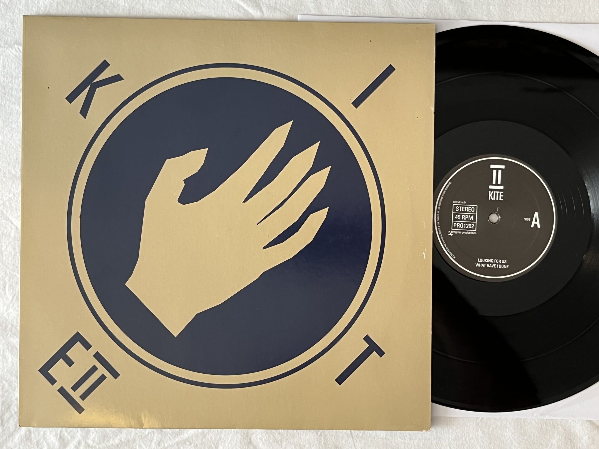 Omslagsbild för skivan KITE - II 12"ep 2009 Swe PROGRESS PRODUCTIONS PRO1202