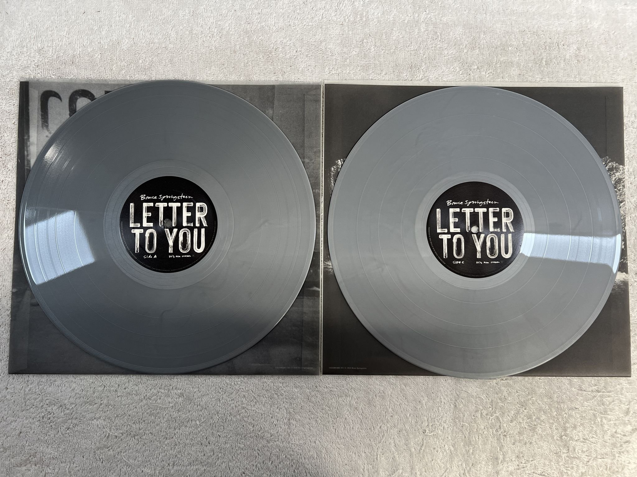 Omslagsbild för skivan BRUCE SPRINGSTEEN Letter To You 2xLP 2020 COLUMBIA 194398116211