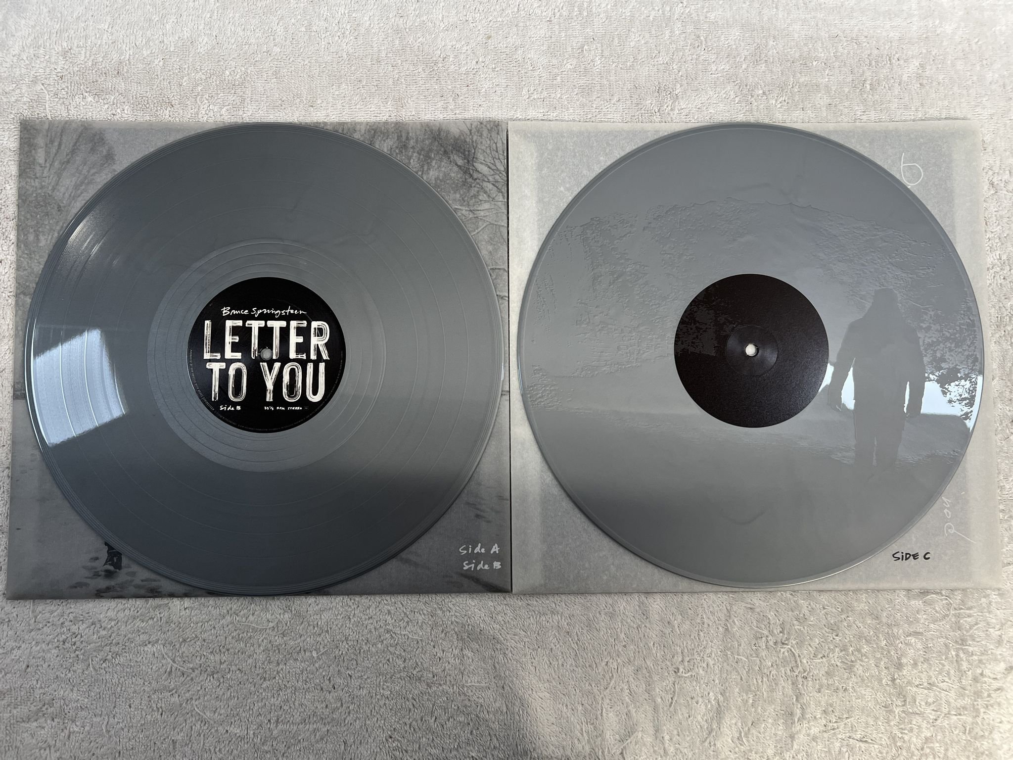 Omslagsbild för skivan BRUCE SPRINGSTEEN Letter To You 2xLP 2020 COLUMBIA 194398116211