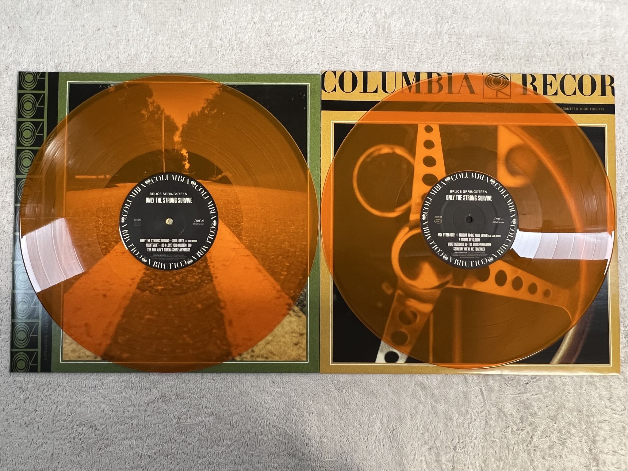 Omslagsbild för skivan BRUCE SPRINGSTEEN Only The Strong Survive 2xLP 2022 SONY MUSIC 19658753701