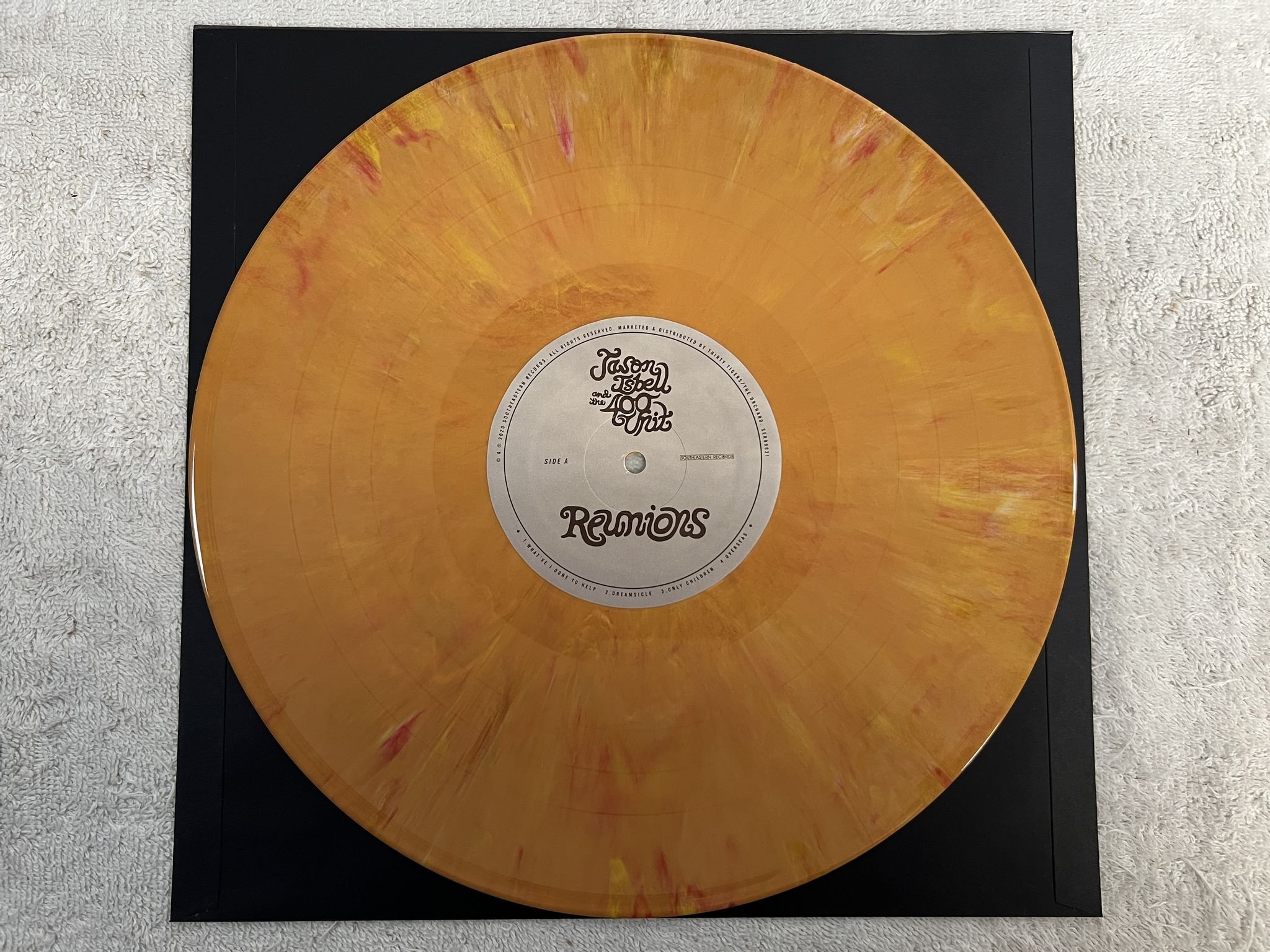 Omslagsbild för skivan JASON ISBELL AND THE 400 UNIT reuinions LP 2020 SOUTHEASTERN SER99921