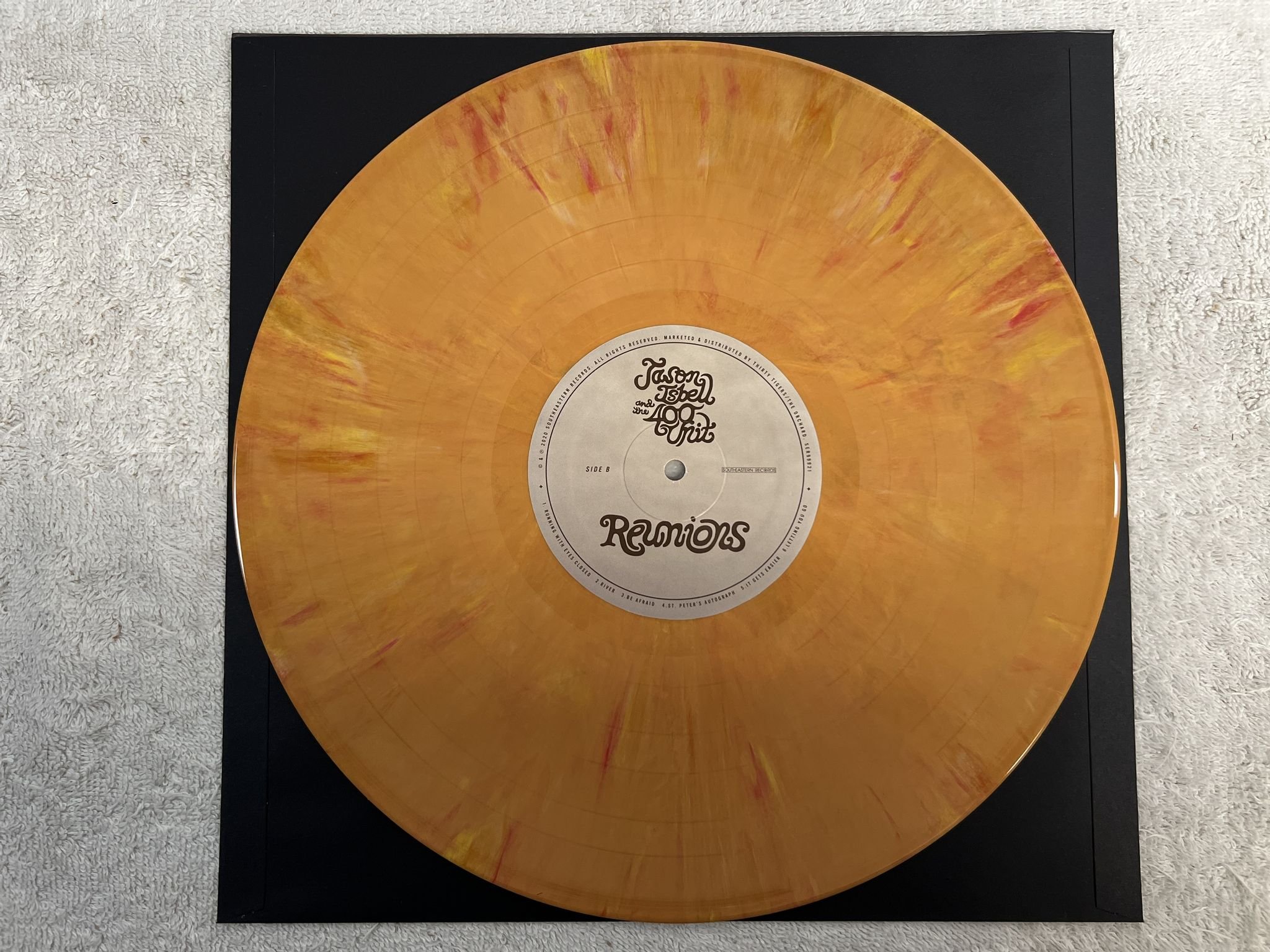 Omslagsbild för skivan JASON ISBELL AND THE 400 UNIT reuinions LP 2020 SOUTHEASTERN SER99921