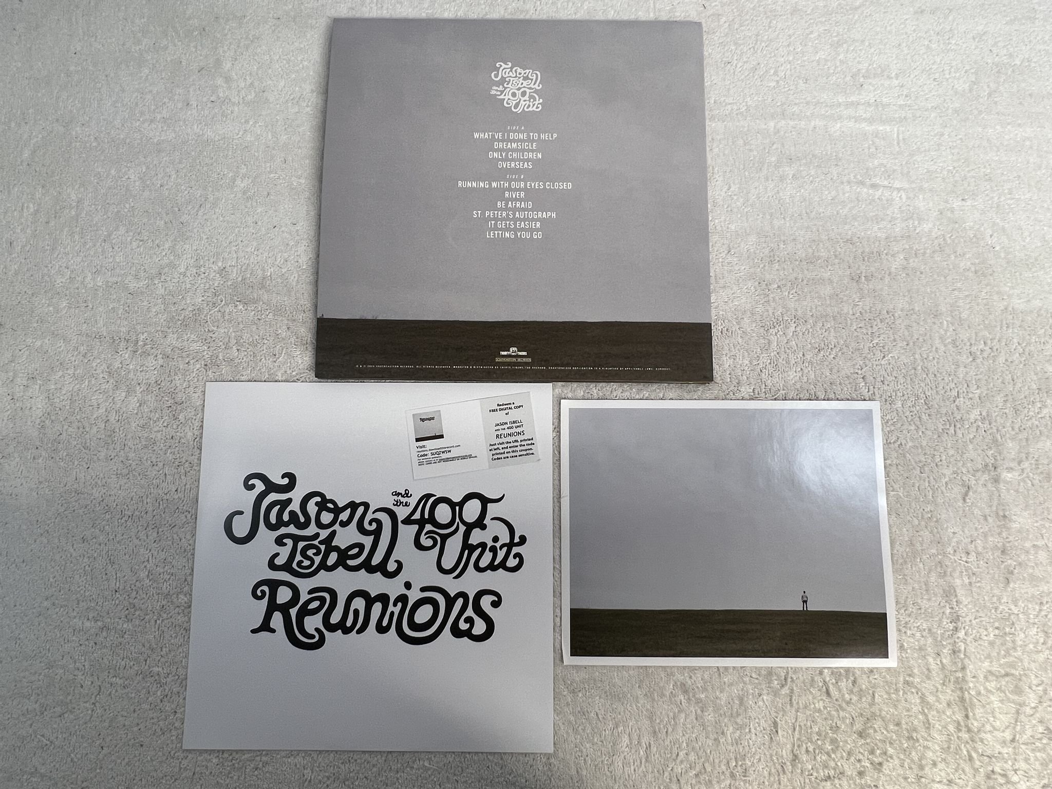 Omslagsbild för skivan JASON ISBELL AND THE 400 UNIT reuinions LP 2020 SOUTHEASTERN SER99921
