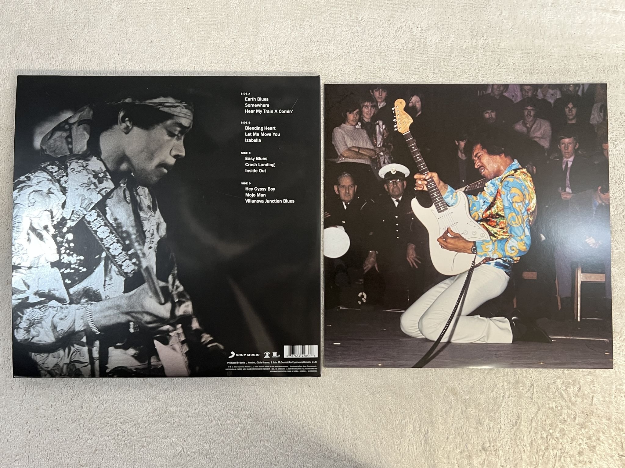 Omslagsbild för skivan JIMI HENDRIX People, Hell And Angels 2xLP 2013 SONY MUSIC 88765442851