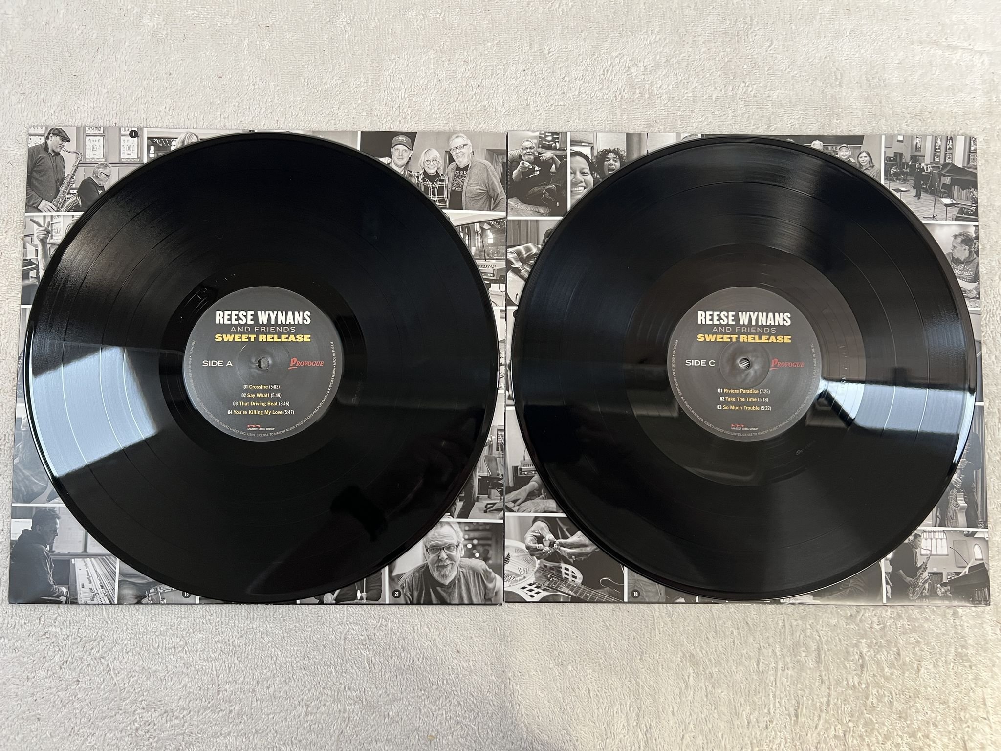 Omslagsbild för skivan Reese Wynans And Friends – Sweet Release 2xLP 2019 PROVOGUE PRD75761