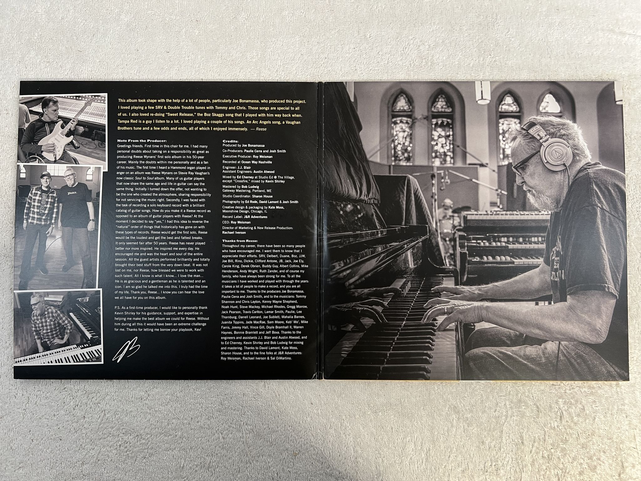 Omslagsbild för skivan Reese Wynans And Friends – Sweet Release 2xLP 2019 PROVOGUE PRD75761