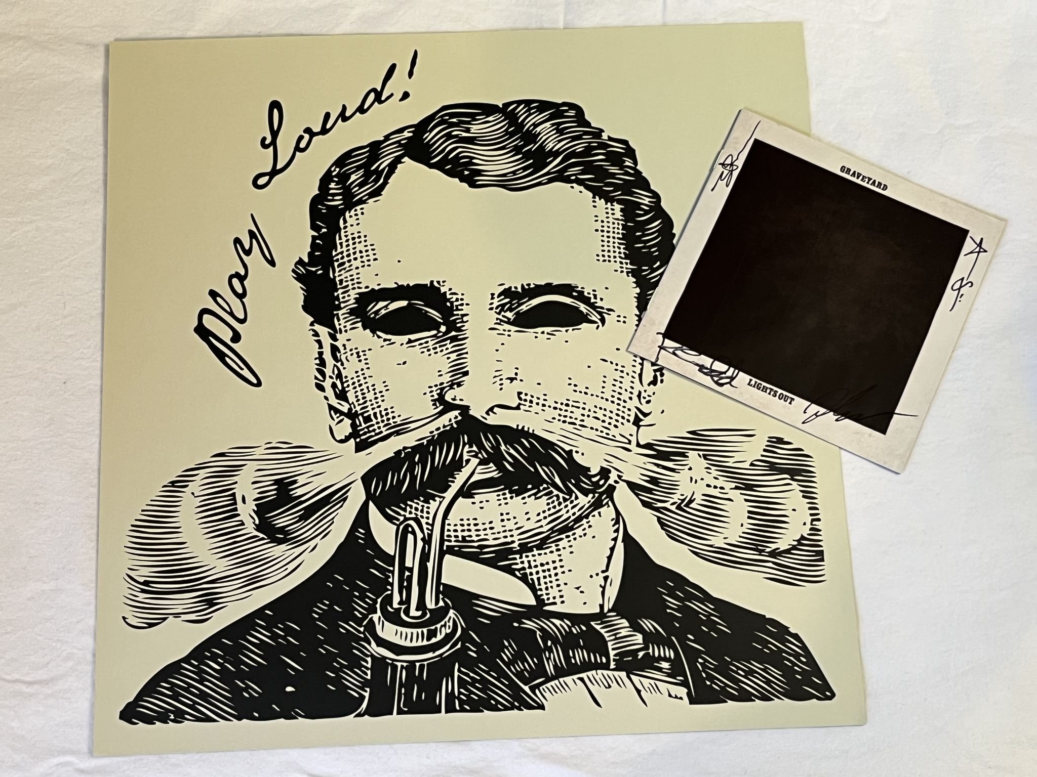 Omslagsbild för skivan GRAVEYARD Lights Out LP 2012 Swe Universal Music 060253716473