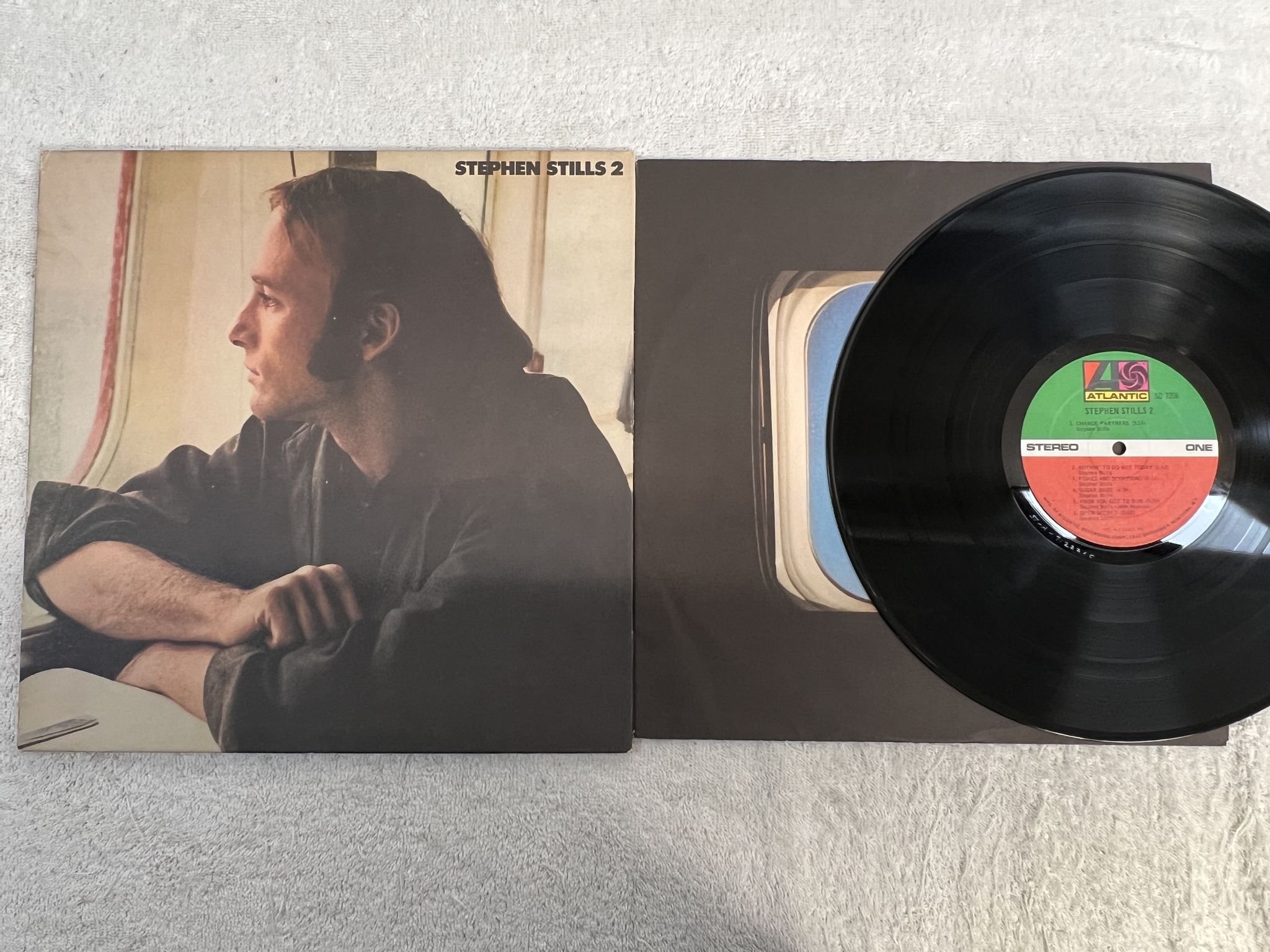 Omslagsbild för skivan STEPHEN STILLS 2 LP -71 US ATLANTIC SD 7206