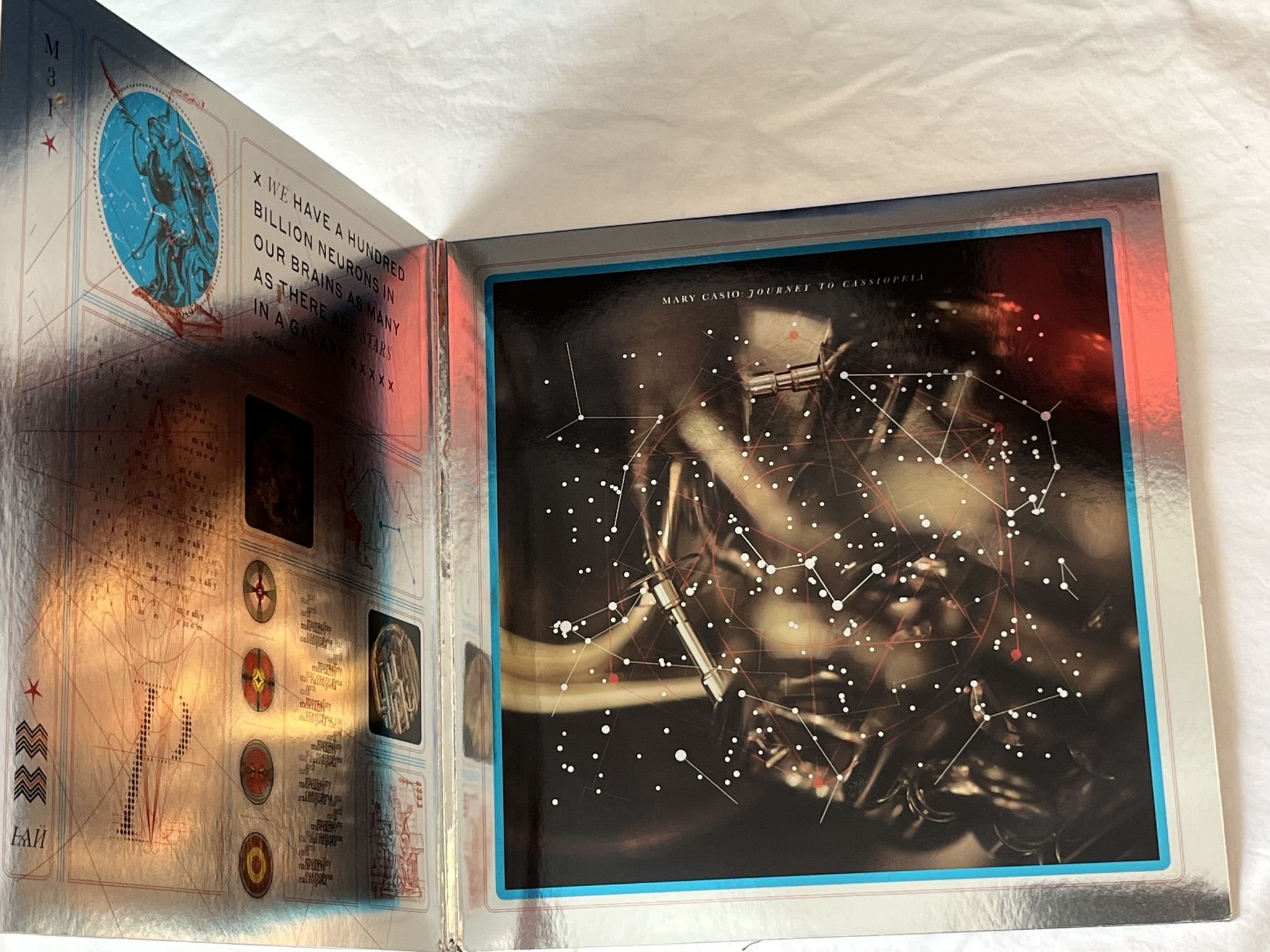 Omslagsbild för skivan HANNAH PEEL Mary Casio: Journey To Cassiopeia LP 2017 UK MY OWN PLEASURE MOP08V