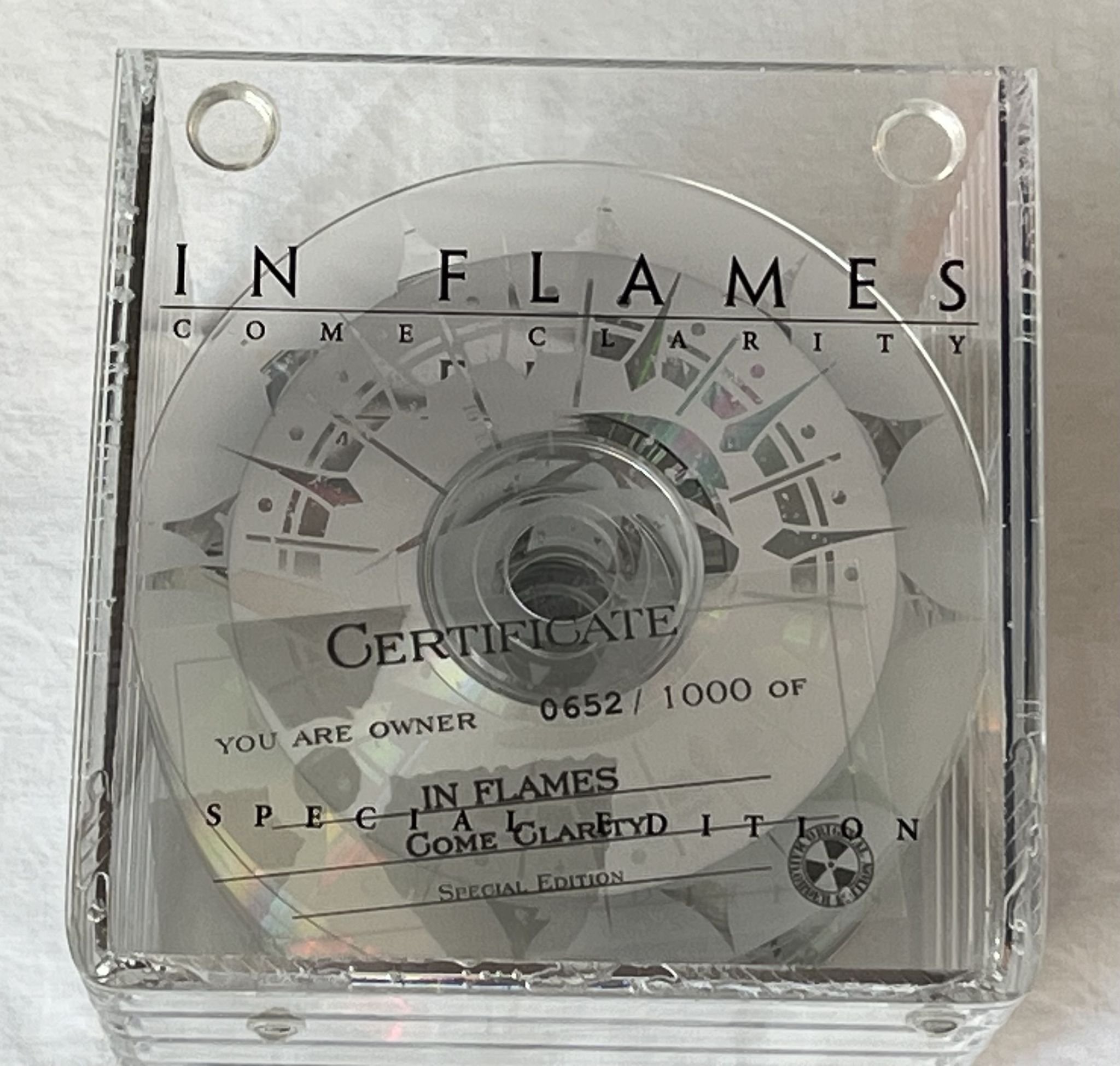 Omslagsbild för skivan IN FLAMES come clarity CD Box Set, Limited Ed , Numbered Edition #0652/1000