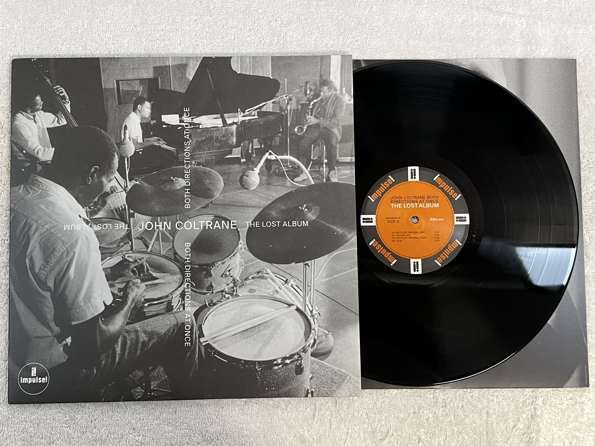 Omslagsbild för skivan JOHN COLTRANE Both Directions At Once LP 2018 impulse! 00602567493006