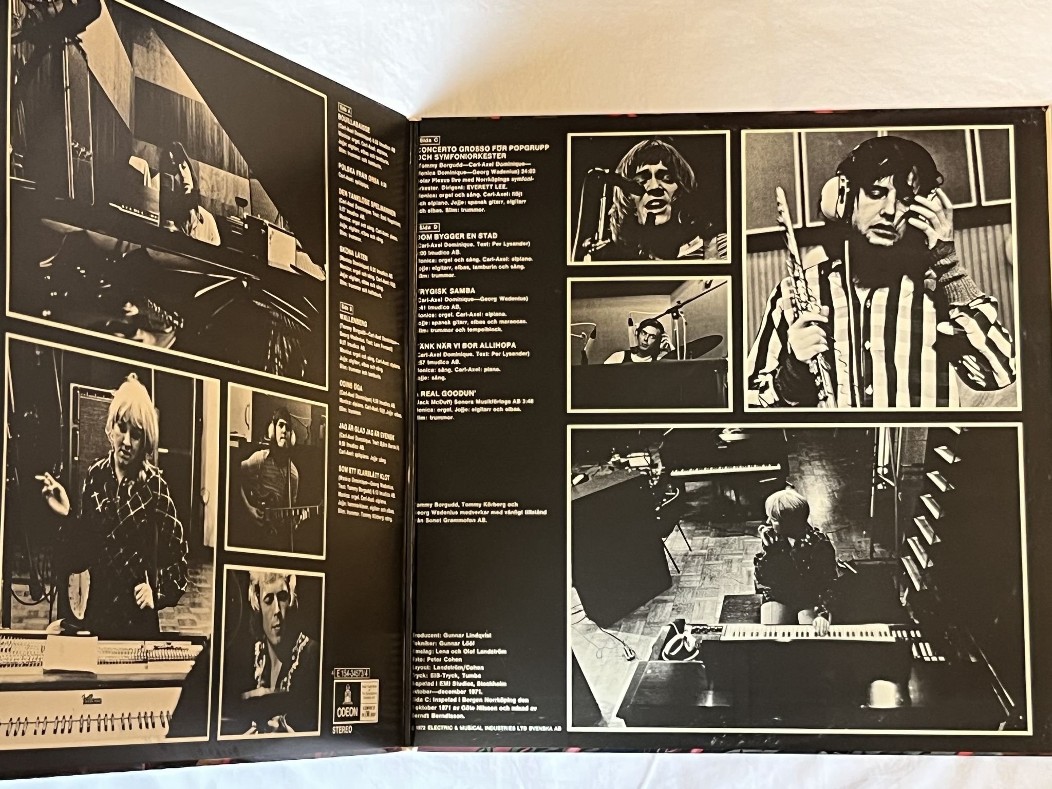 Omslagsbild för skivan SOLAR PLEXUS s/t 2xLP -72 Swe ODEON 4E 154-34573/4 ** JAZZ PROG **