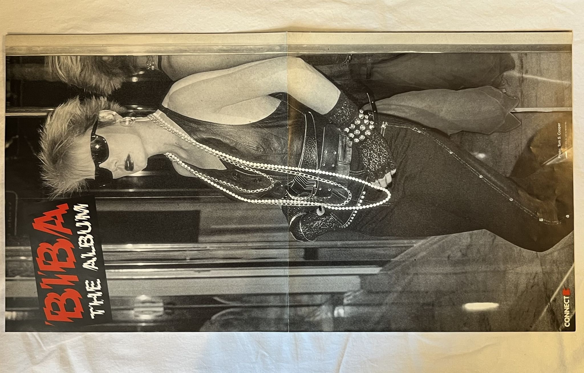 Omslagsbild för skivan BIBA the album LP -86 Swe WOOM 700 325 Z *** ITALO DISCO ***