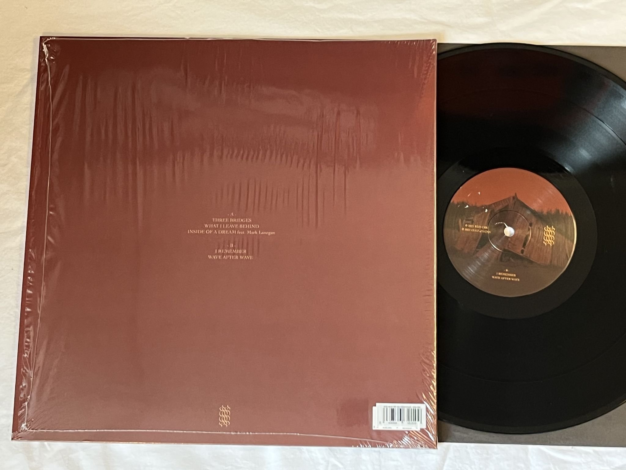 Omslagsbild för skivan CULT OF LUNA The Raging River LP 2021 RED CREEK RC001LPND5