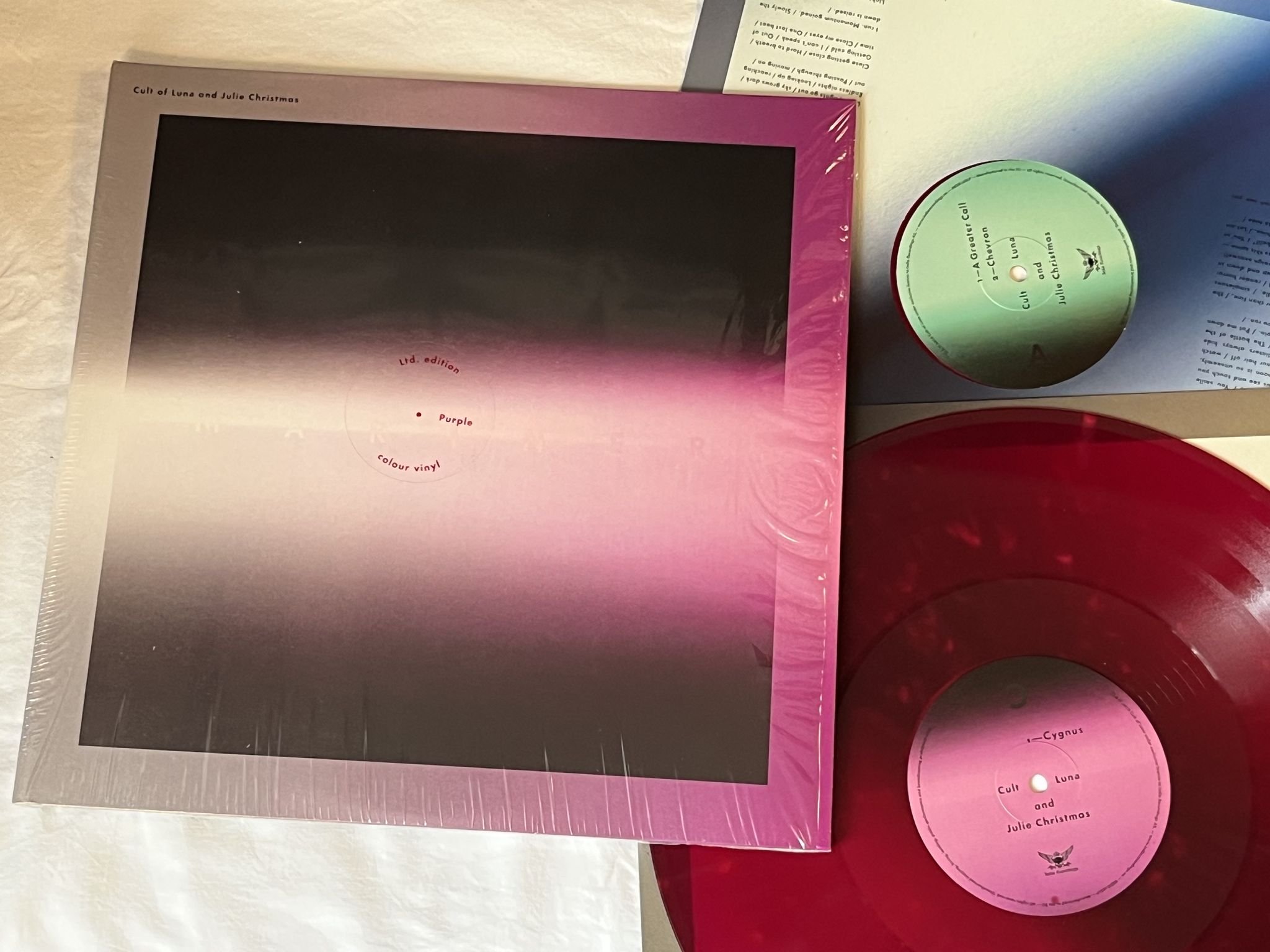 Omslagsbild för skivan CULT OF LUNA & Julie Christmas – Mariner 2xLP 2016 INDIE RECORDINGS INDIE168LP